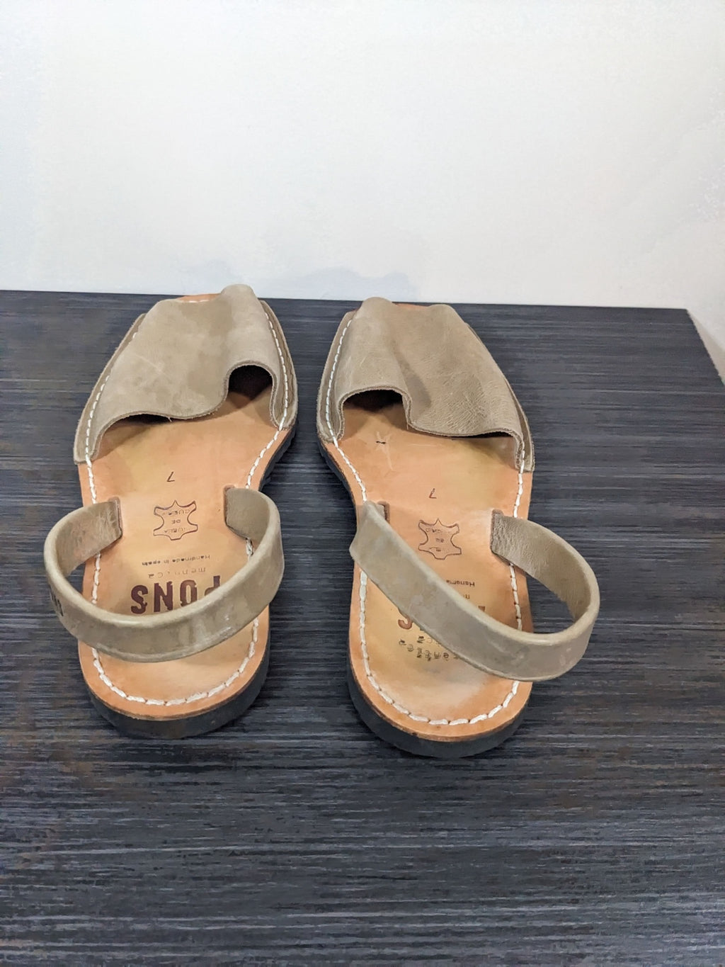 PONS Tan Sandals- 7
