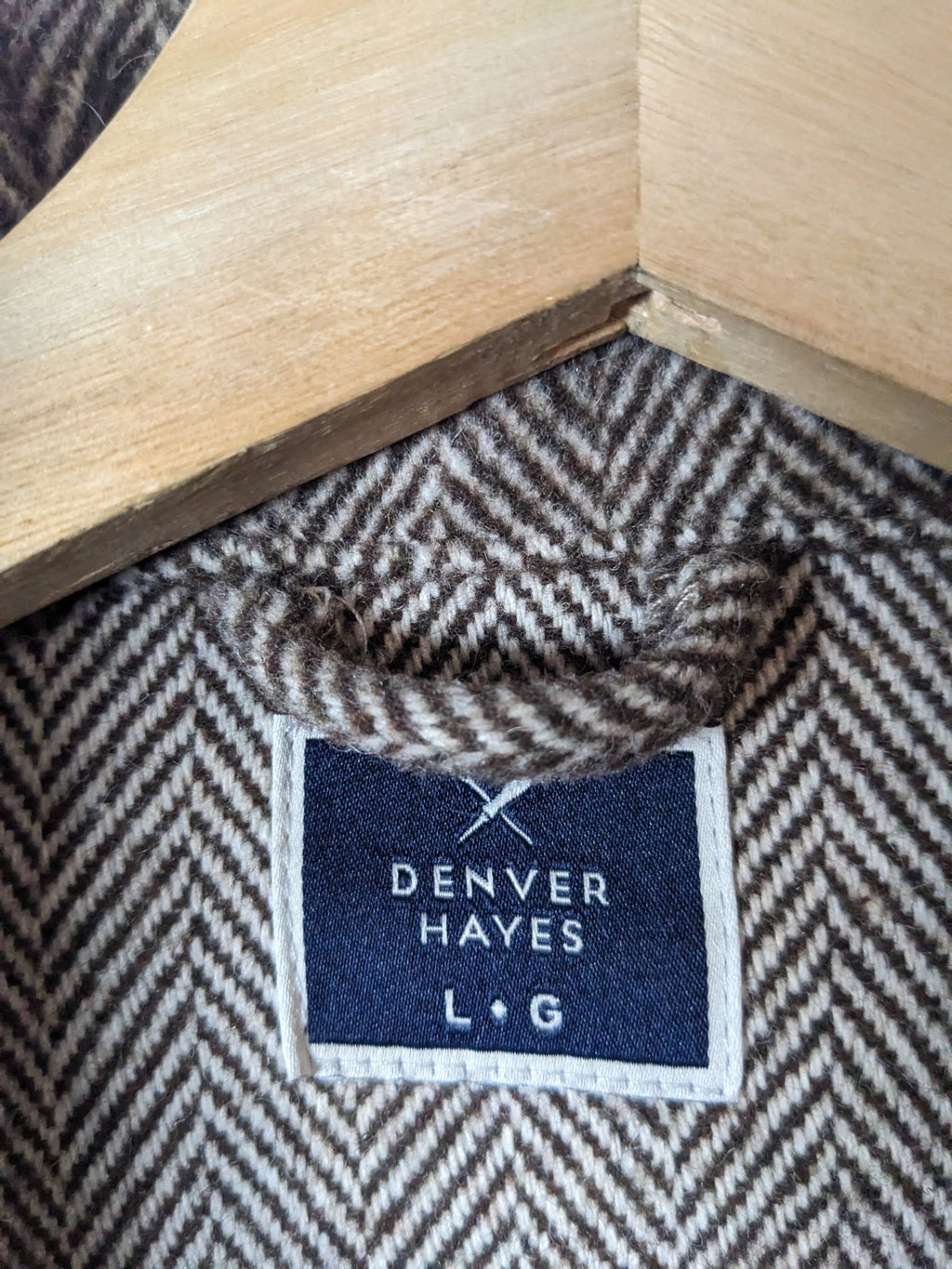 Denver Hayes Brown Shacket - L