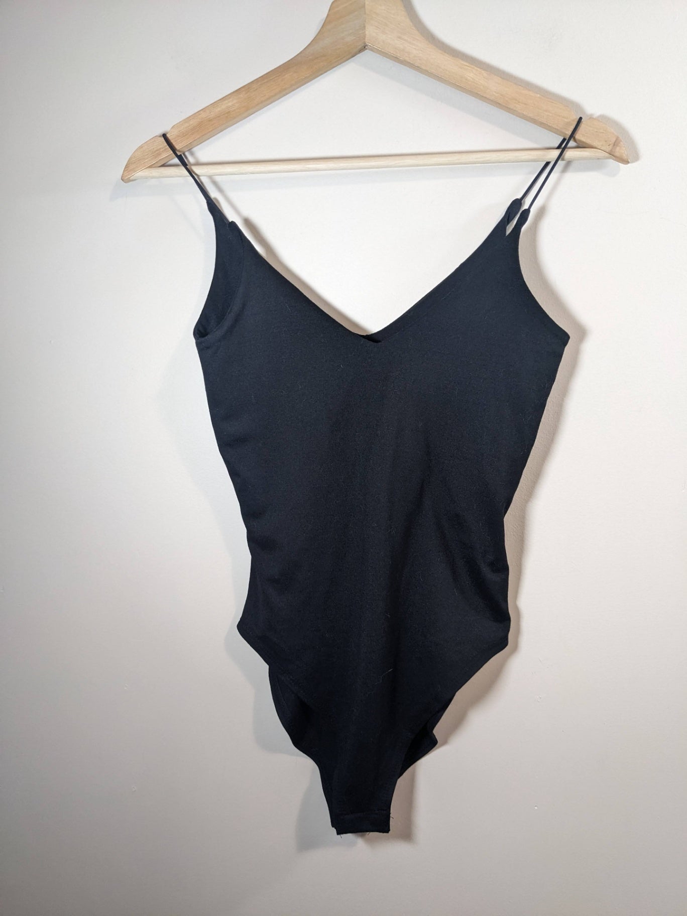 NWT Gaze Black Bodysuit - XS