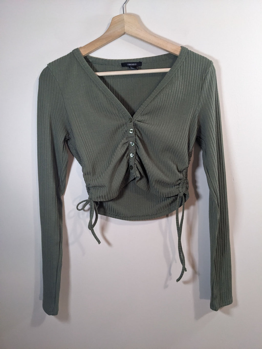 Forever 21 Olive Long Sleeve - S
