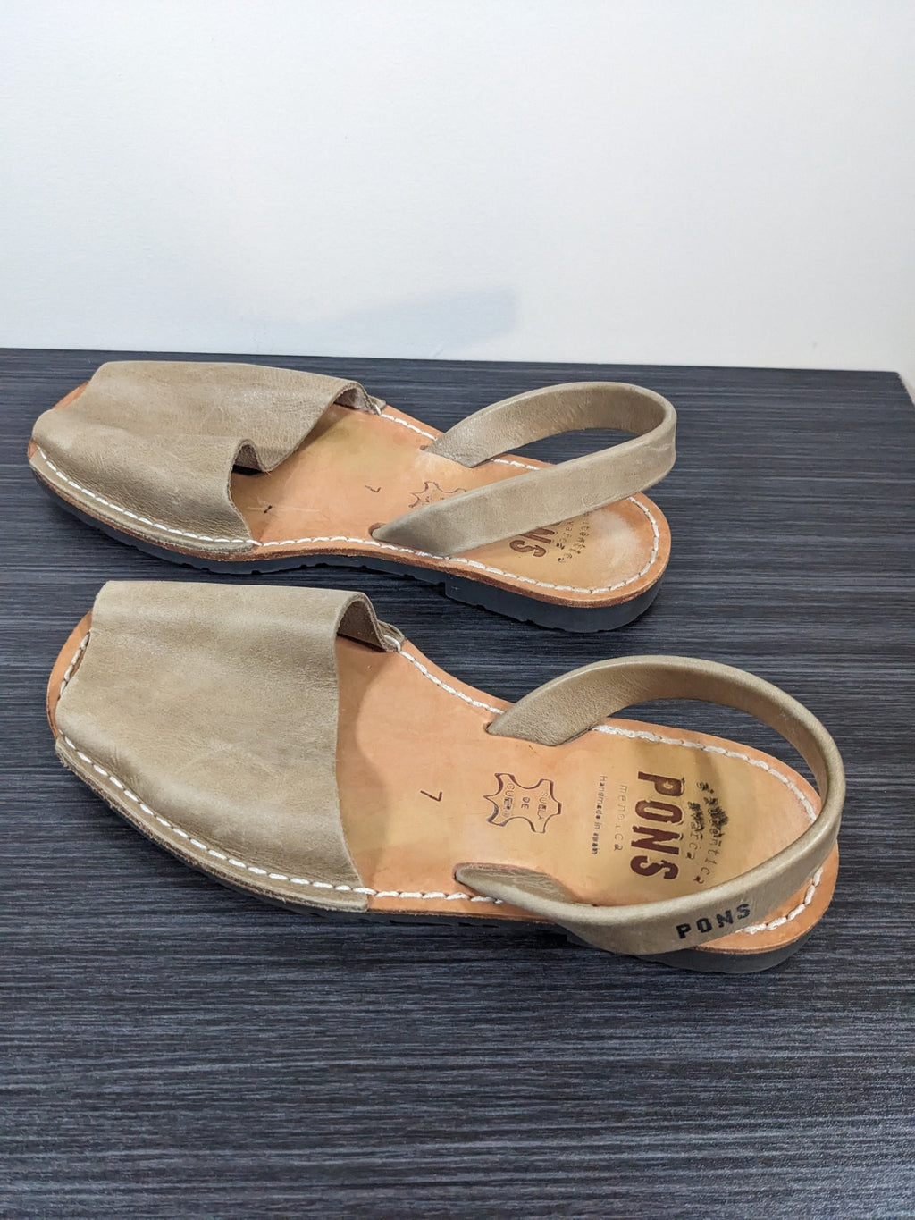 PONS Tan Sandals- 7