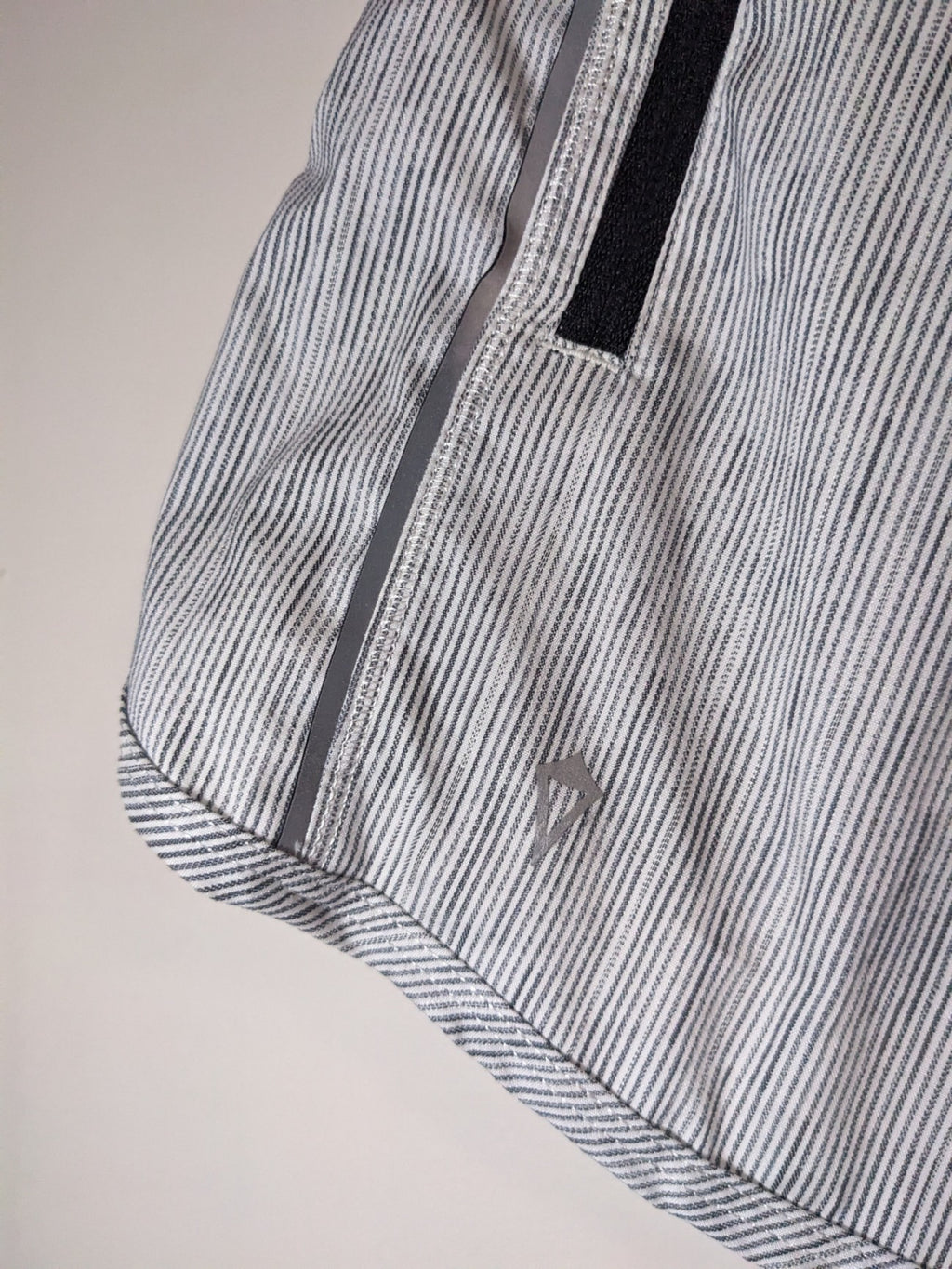 Ivivva Athletica Grey Pinstripe Shorts - kid's sz 14/sz 4 women's