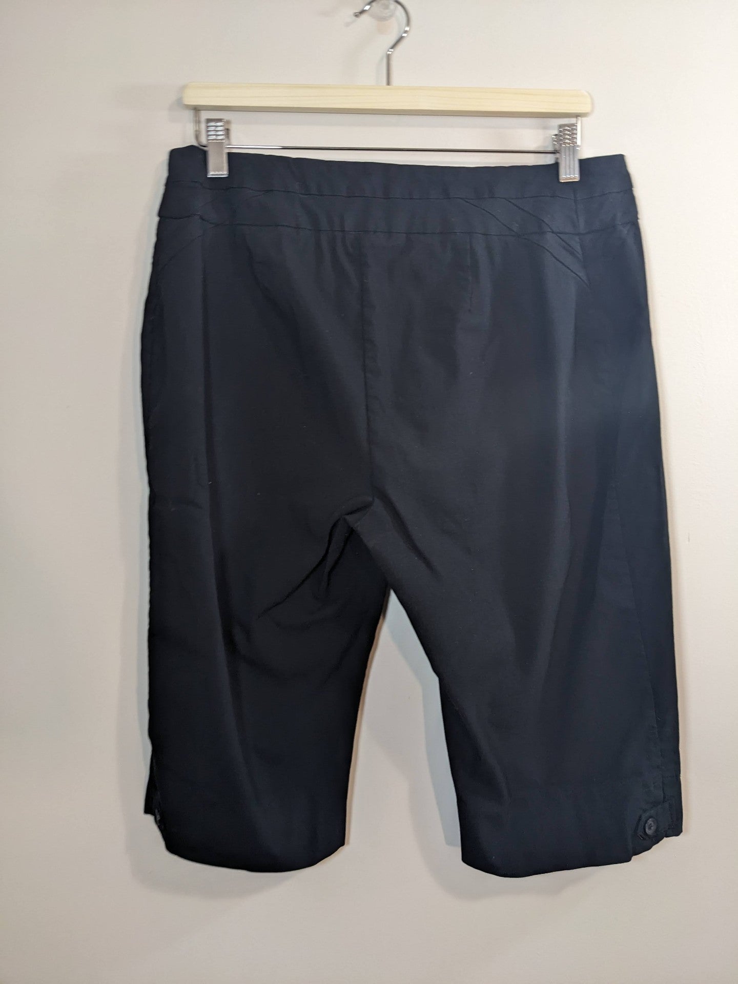 Reitmans Plus Petites Black Shorts - sz 16