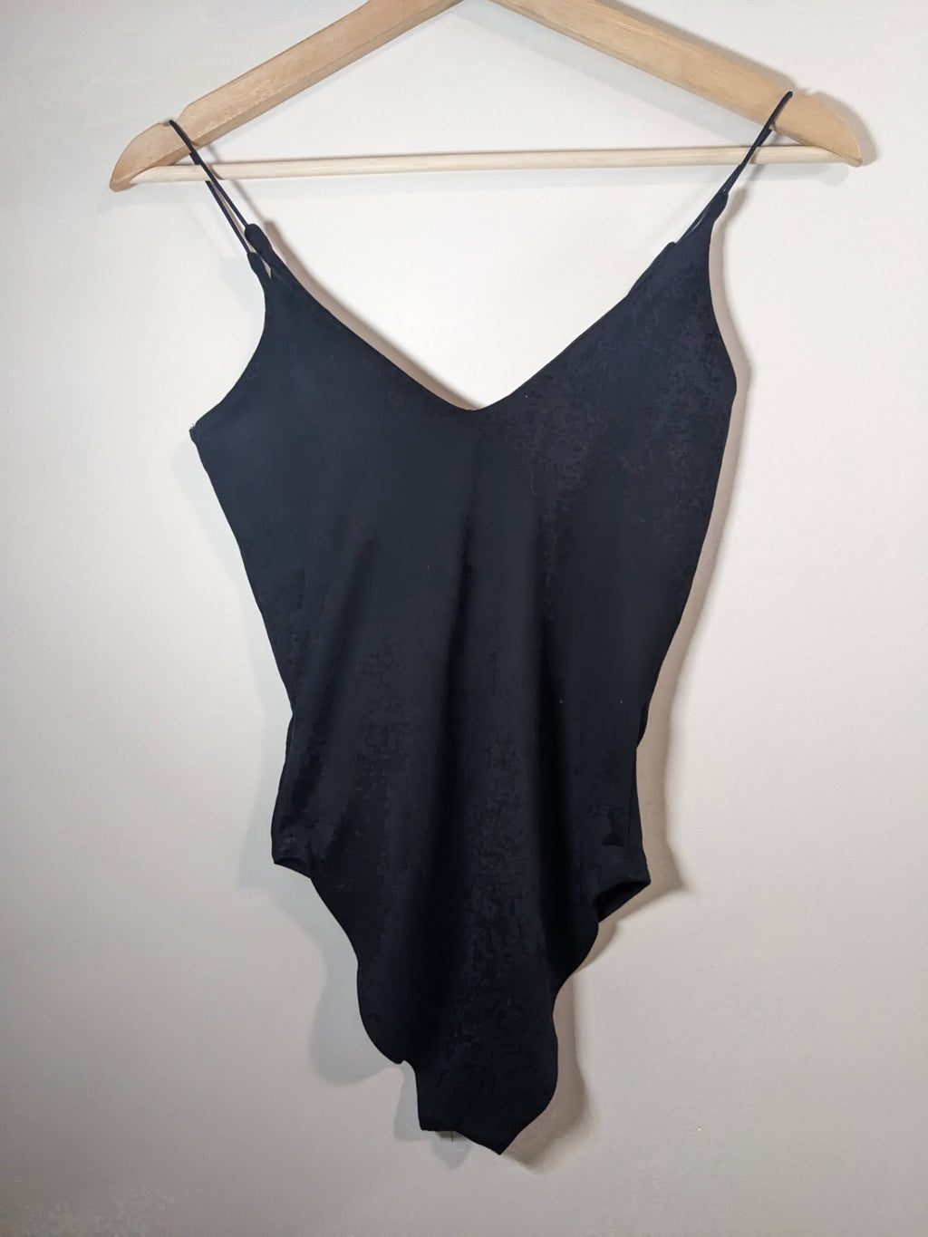 NWT Gaze Black Bodysuit - XS