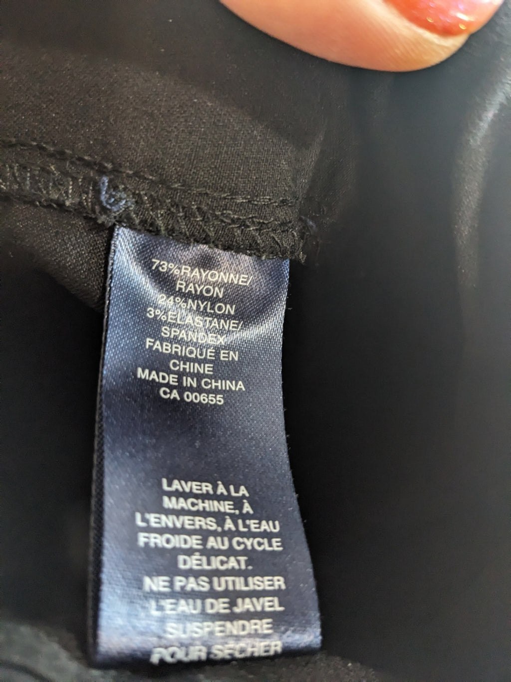 Reitmans Plus Petites Black Shorts - sz 16