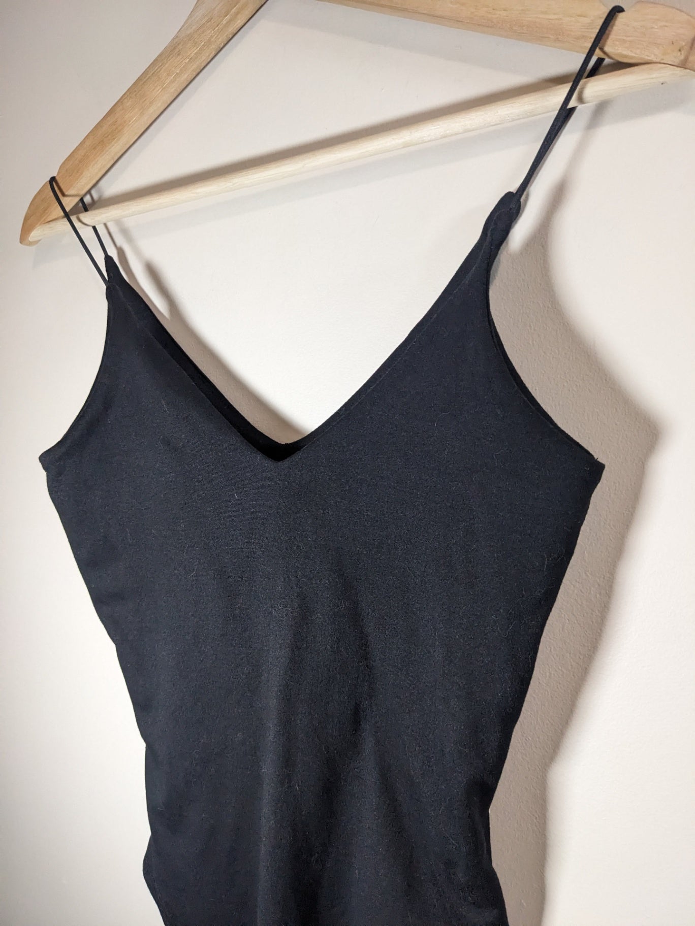 NWT Gaze Black Bodysuit - XS