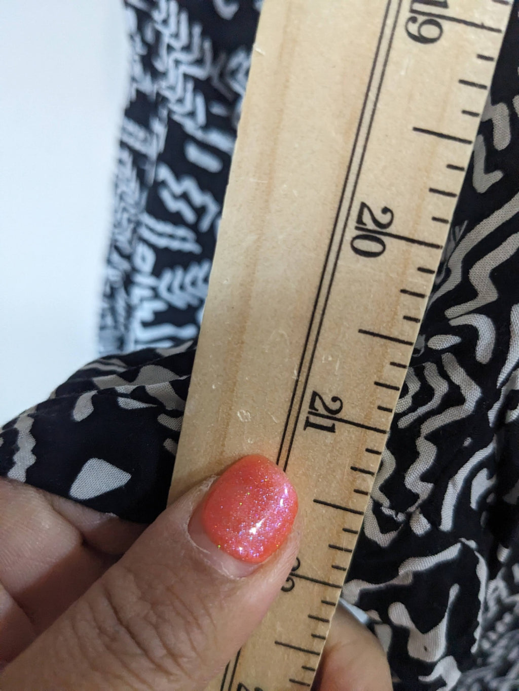 Garage Strapless Black & White Pattern Jumpsuit - XS