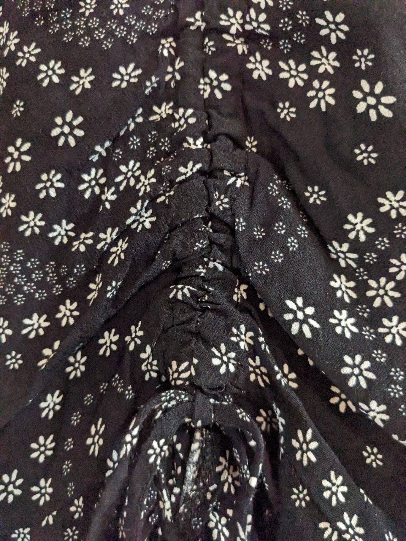 Garage Black Floral Skirt - XS