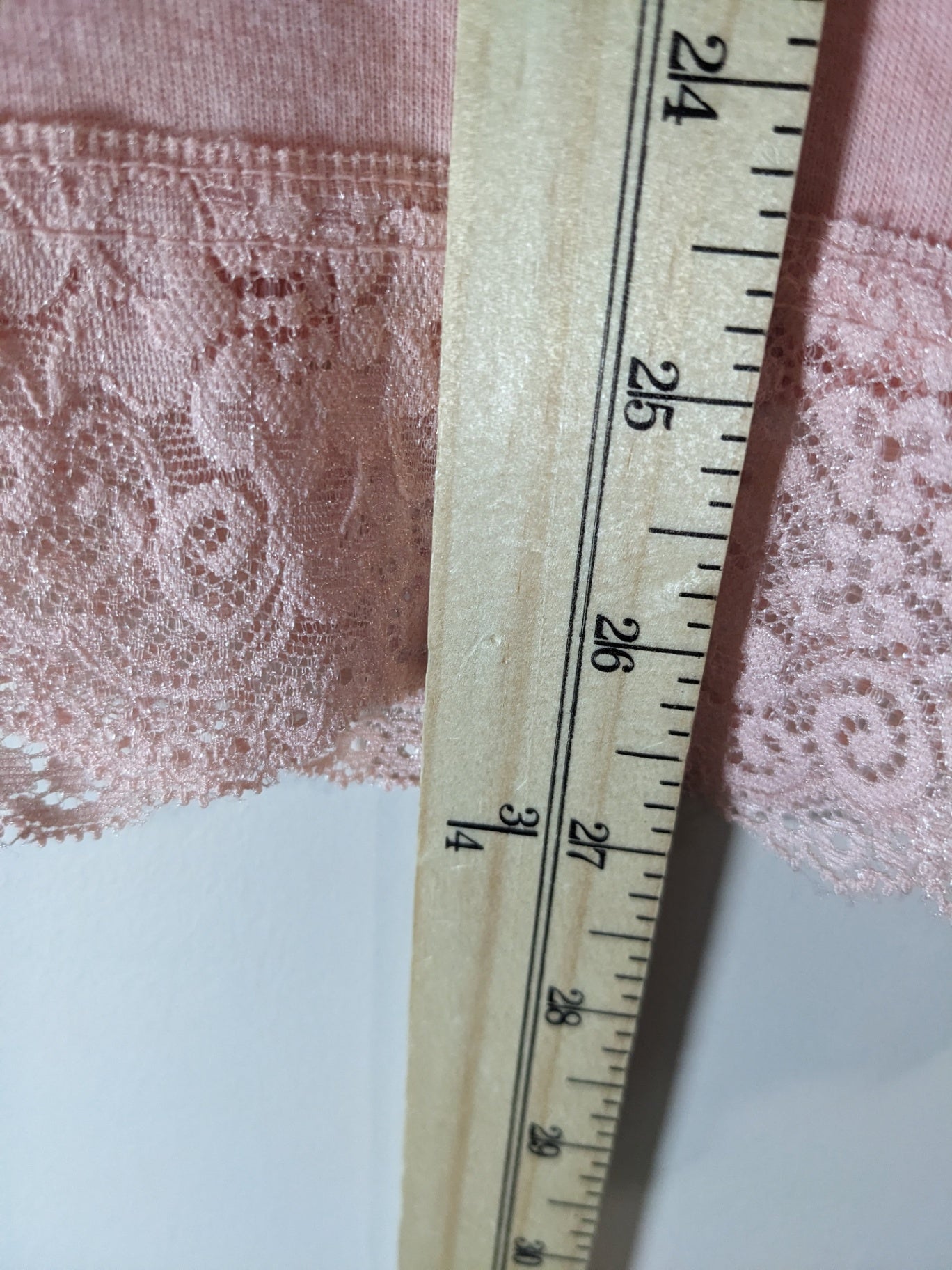 MOSSIMO Pink Lace Tank Top - L