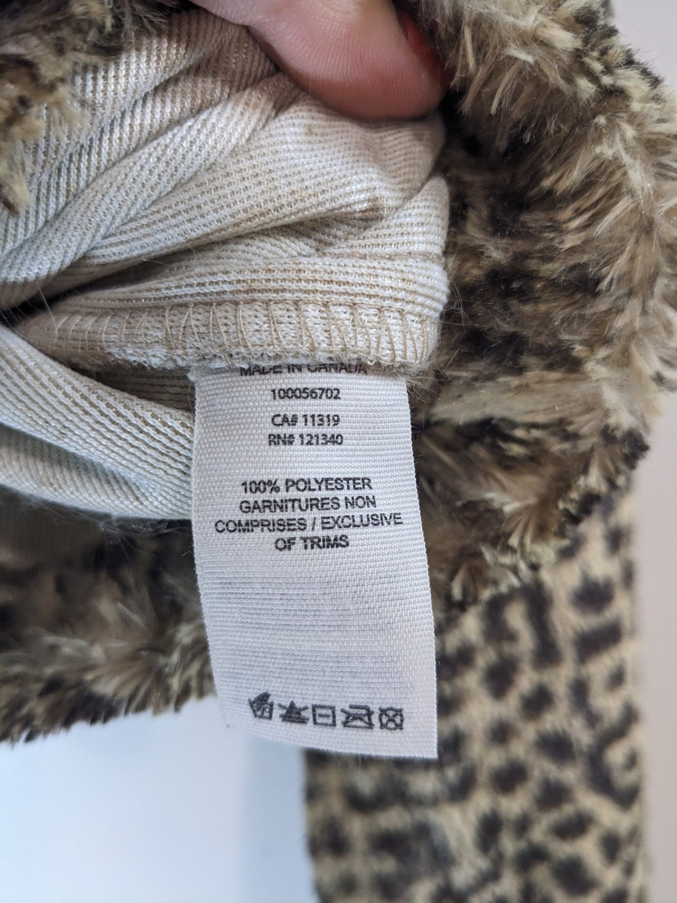 Garage Leopard Print Pullover - XS