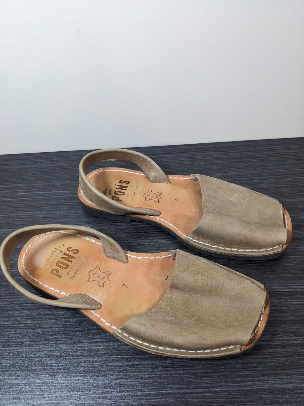 PONS Tan Sandals- 7