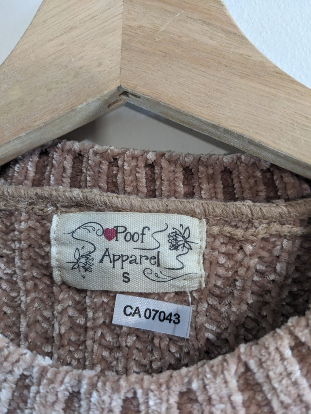NWT Poof Apparel Striped Sweater - S