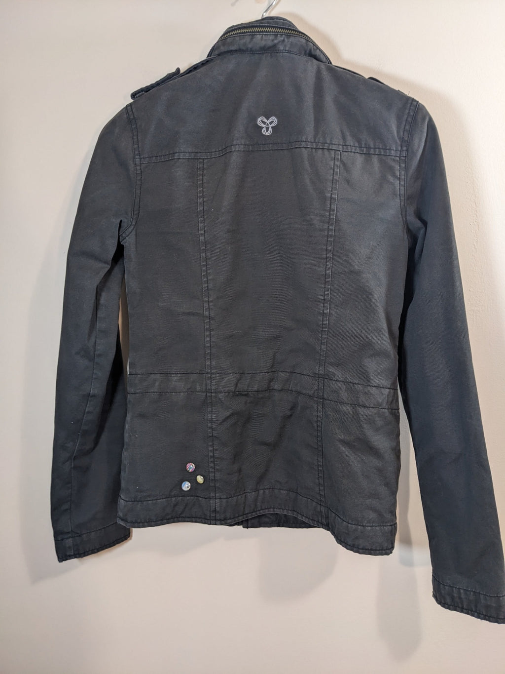 TNA Black Utility Jacket - XS