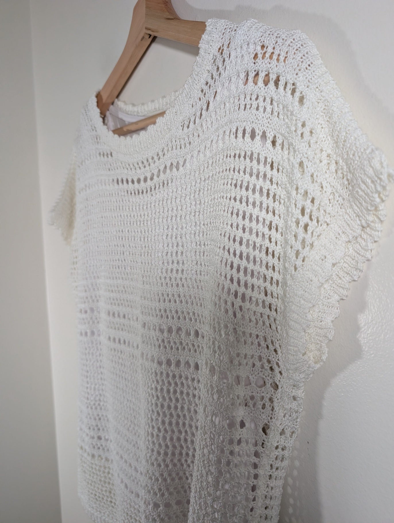 Laura white blouse - Medium