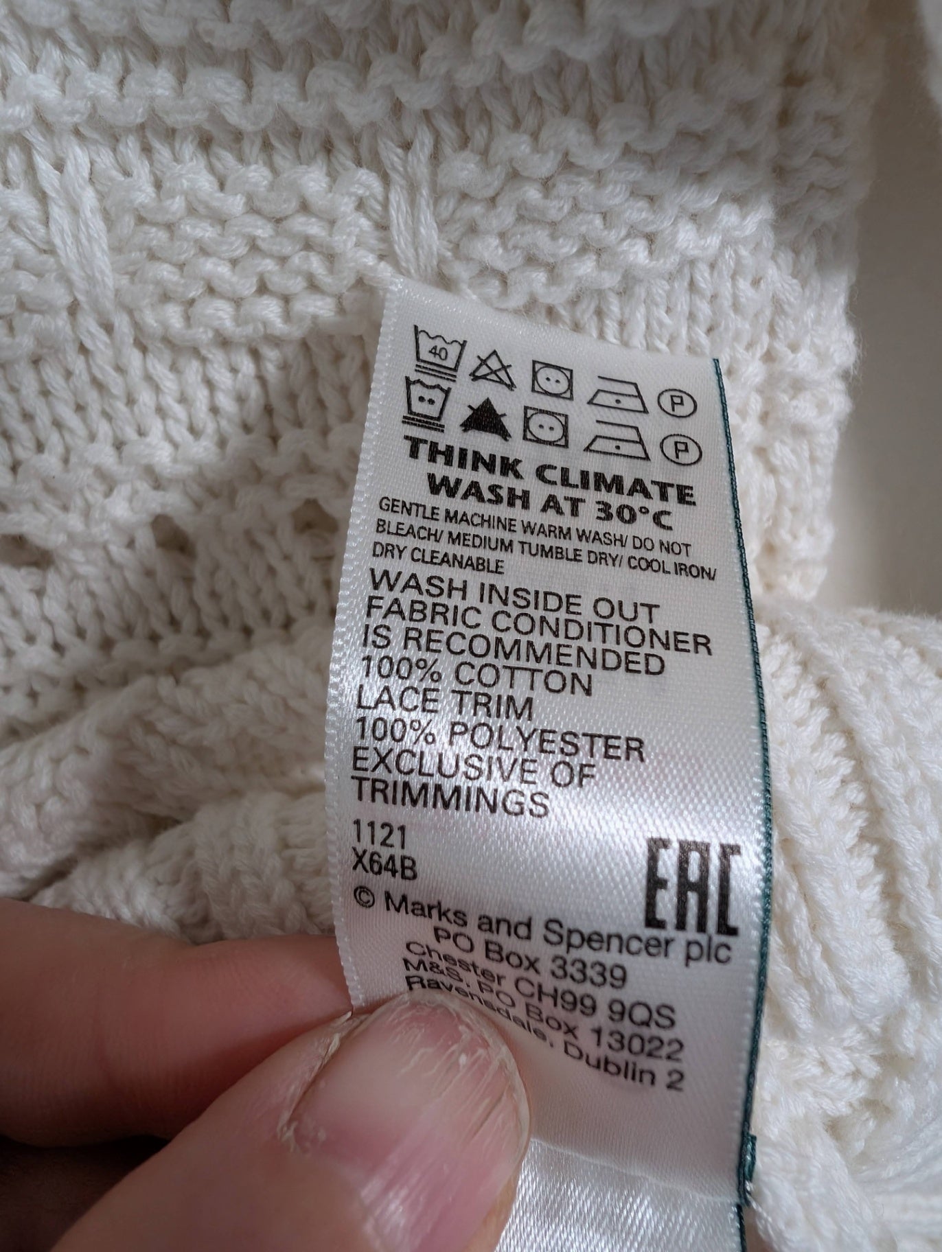Per Una crochet-style top - SZ 8