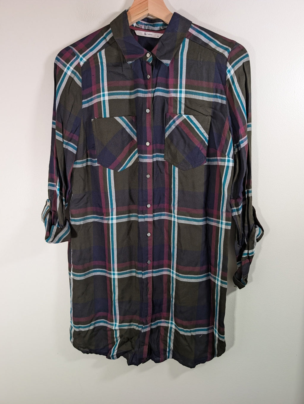 Tu Woman plaid long tunic - 10