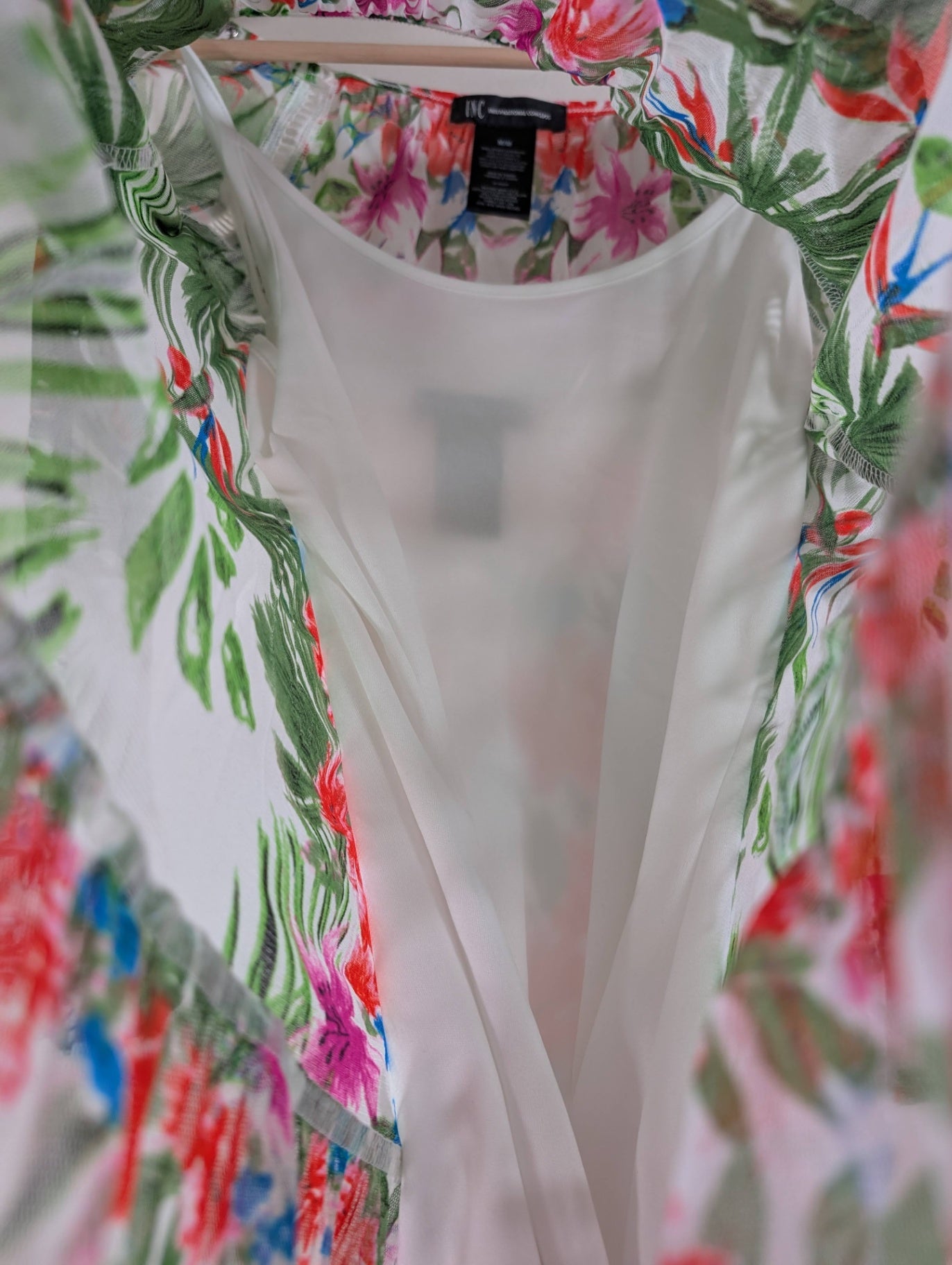 INC floral blouse - Medium