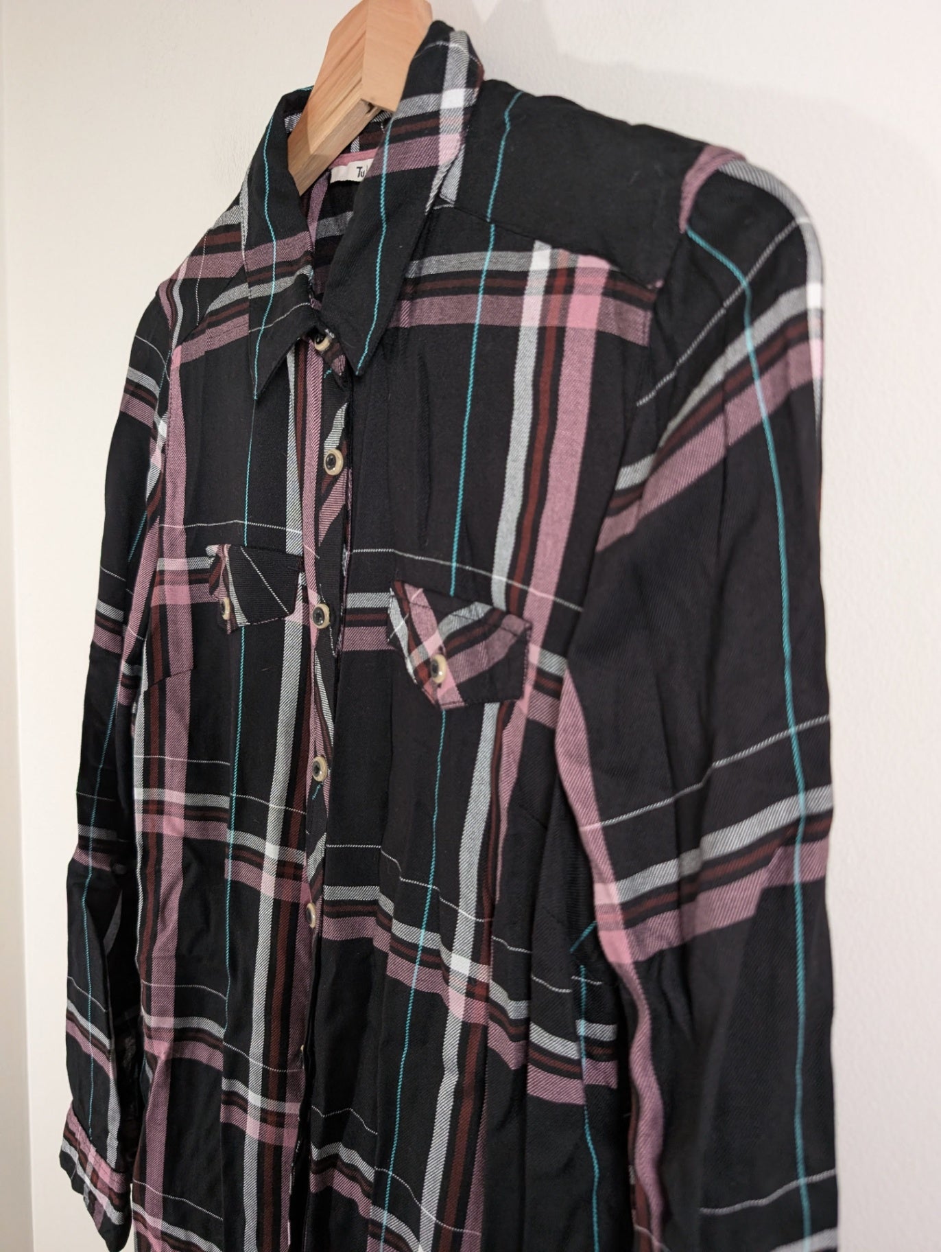 Tu Woman plaid long tunic - 10