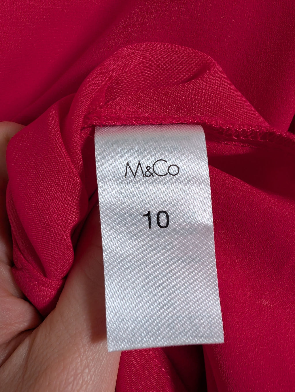 M&Co pink blouse - 10