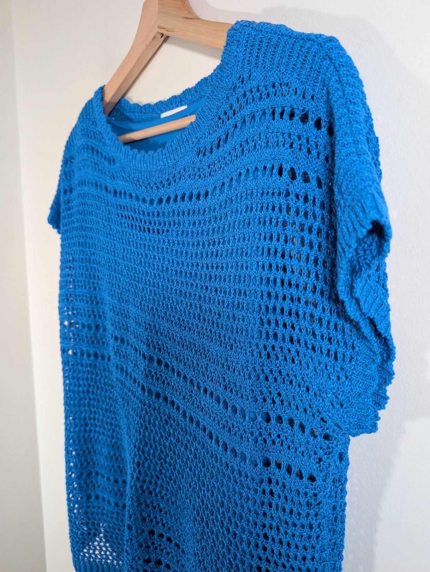 Laura blue blouse - Medium