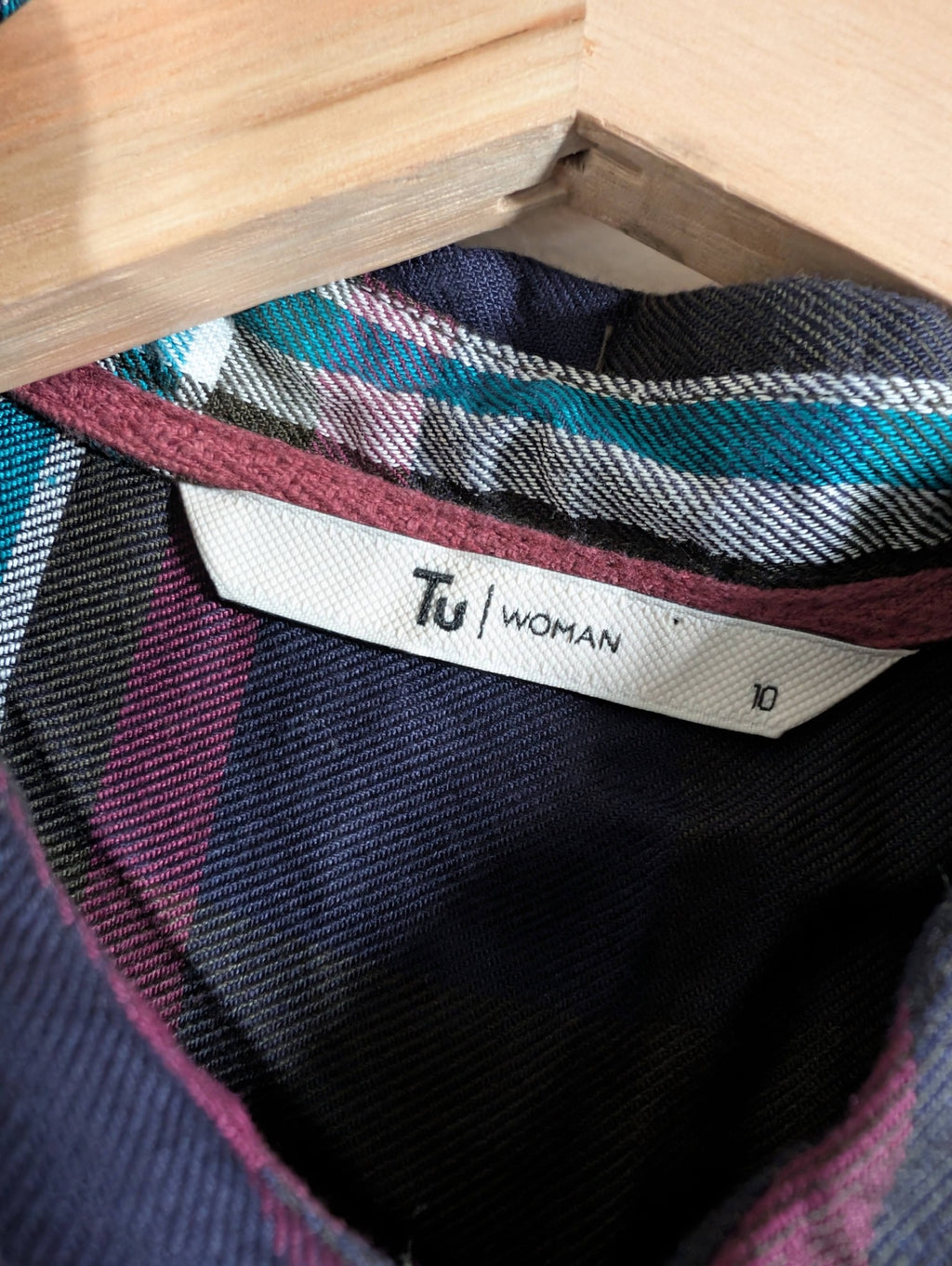 Tu Woman plaid long tunic - 10