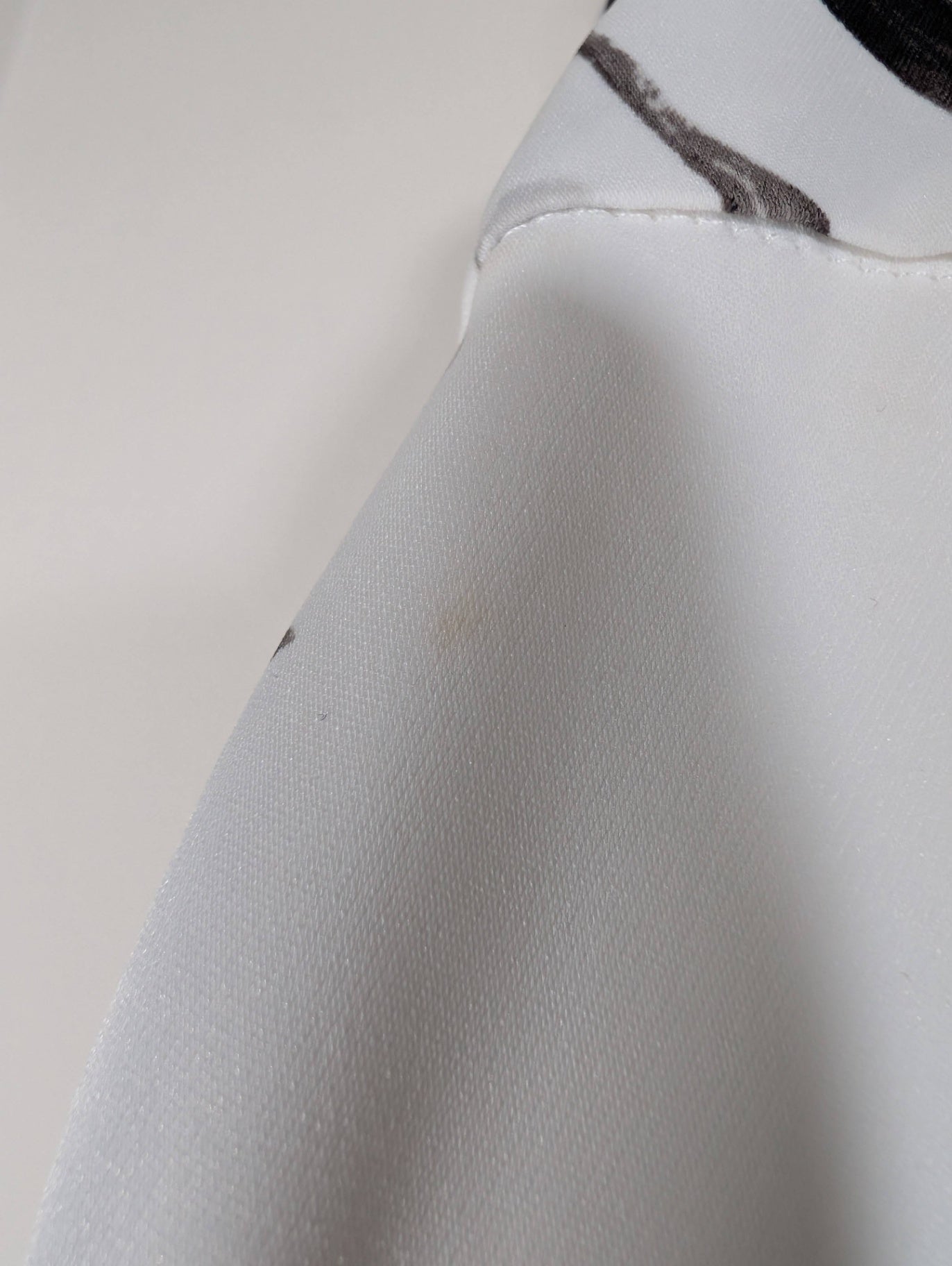 Unknown brand white floral pants - appears Large