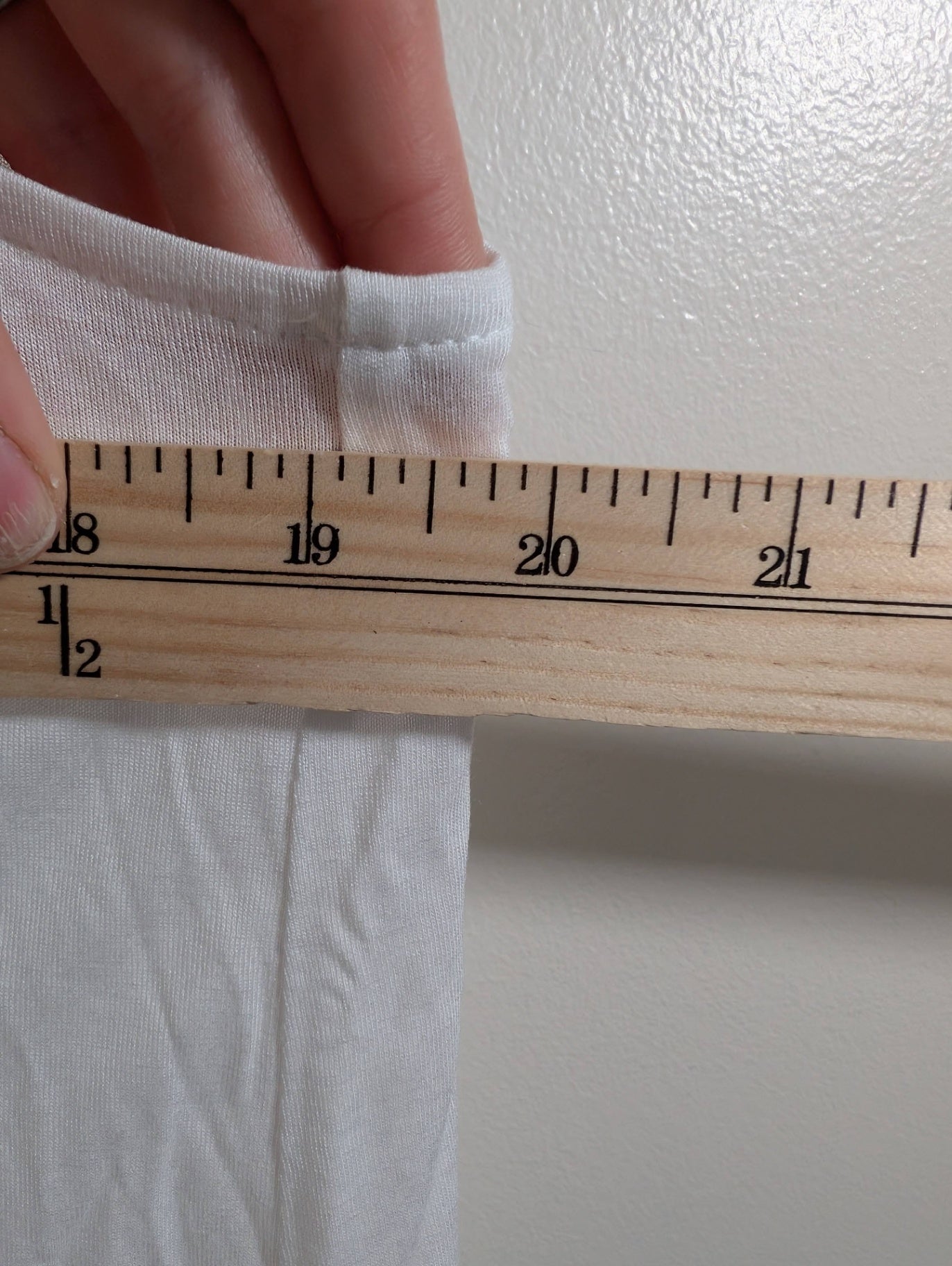 Unknown brand white tank - appears Medium