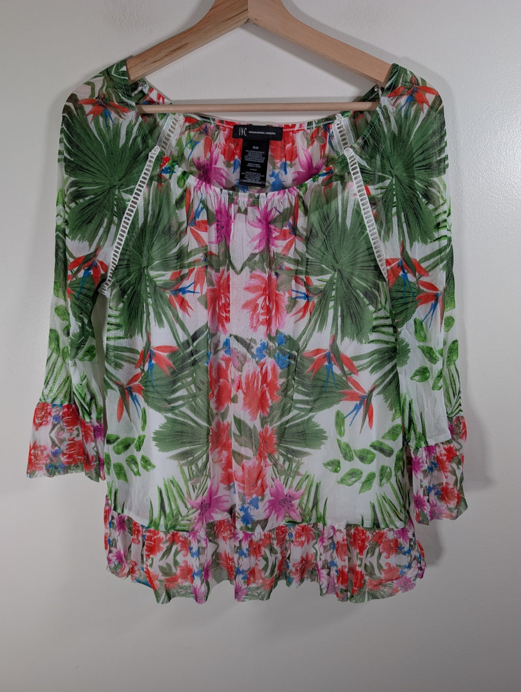 INC floral blouse - Medium