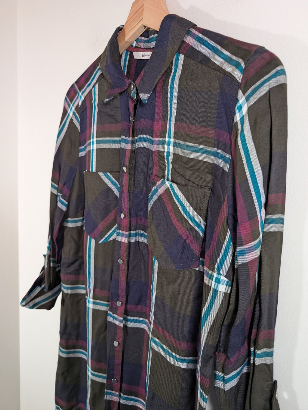 Tu Woman plaid long tunic - 10