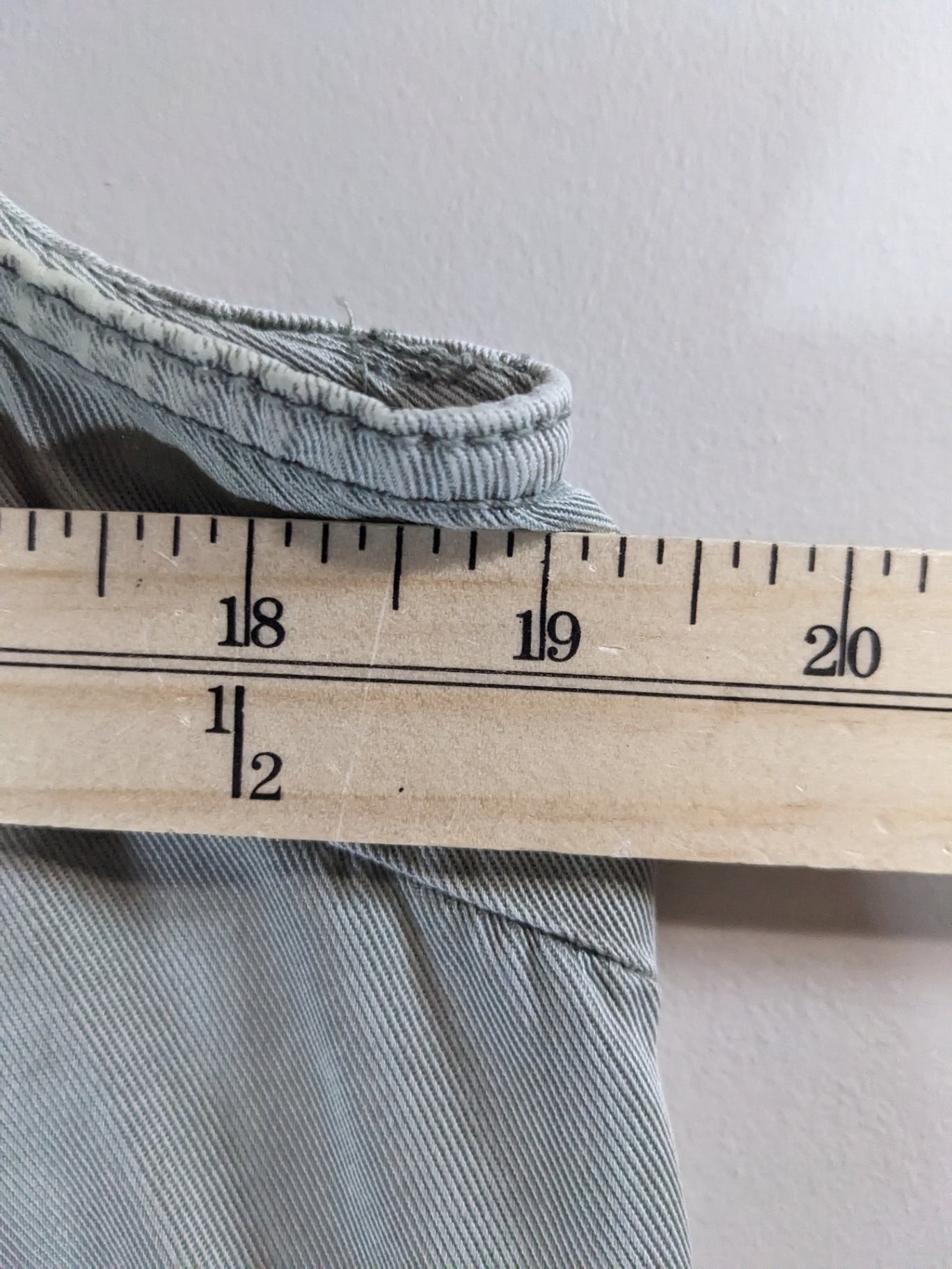 C&C California Olive Denim Blouse - S