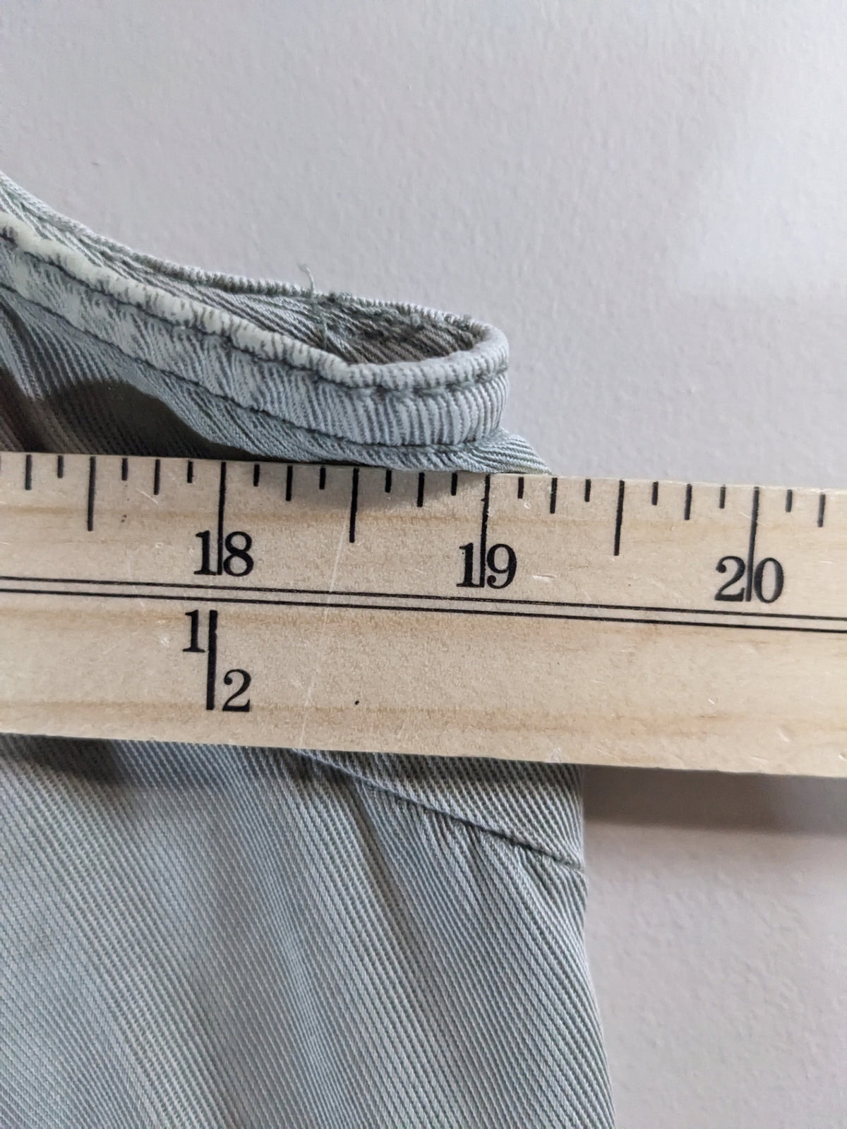 C&C California Olive Denim Blouse - S