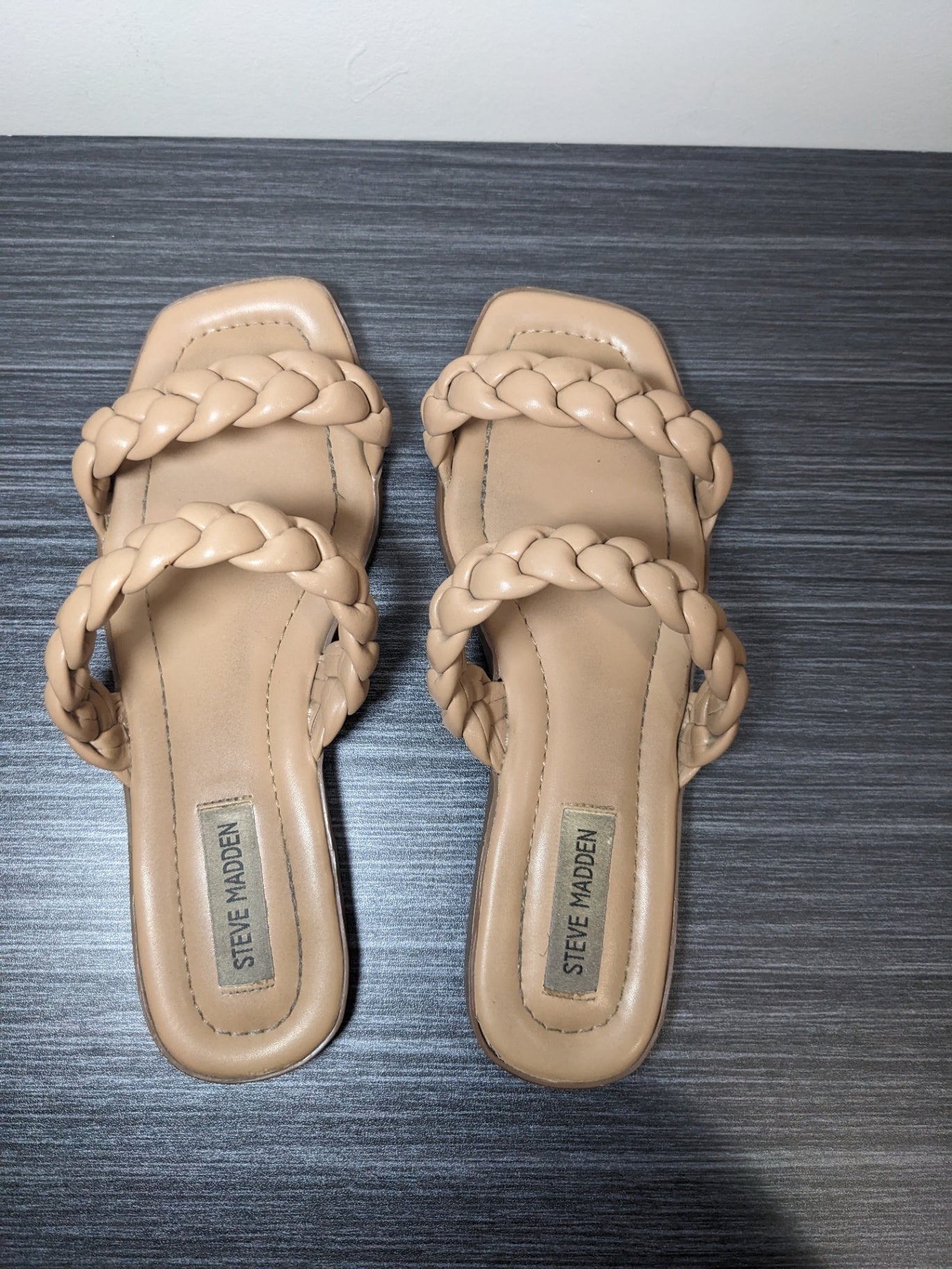 Steve Madden Braided Sandals - sz 8