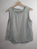 C&C California Olive Denim Blouse - S