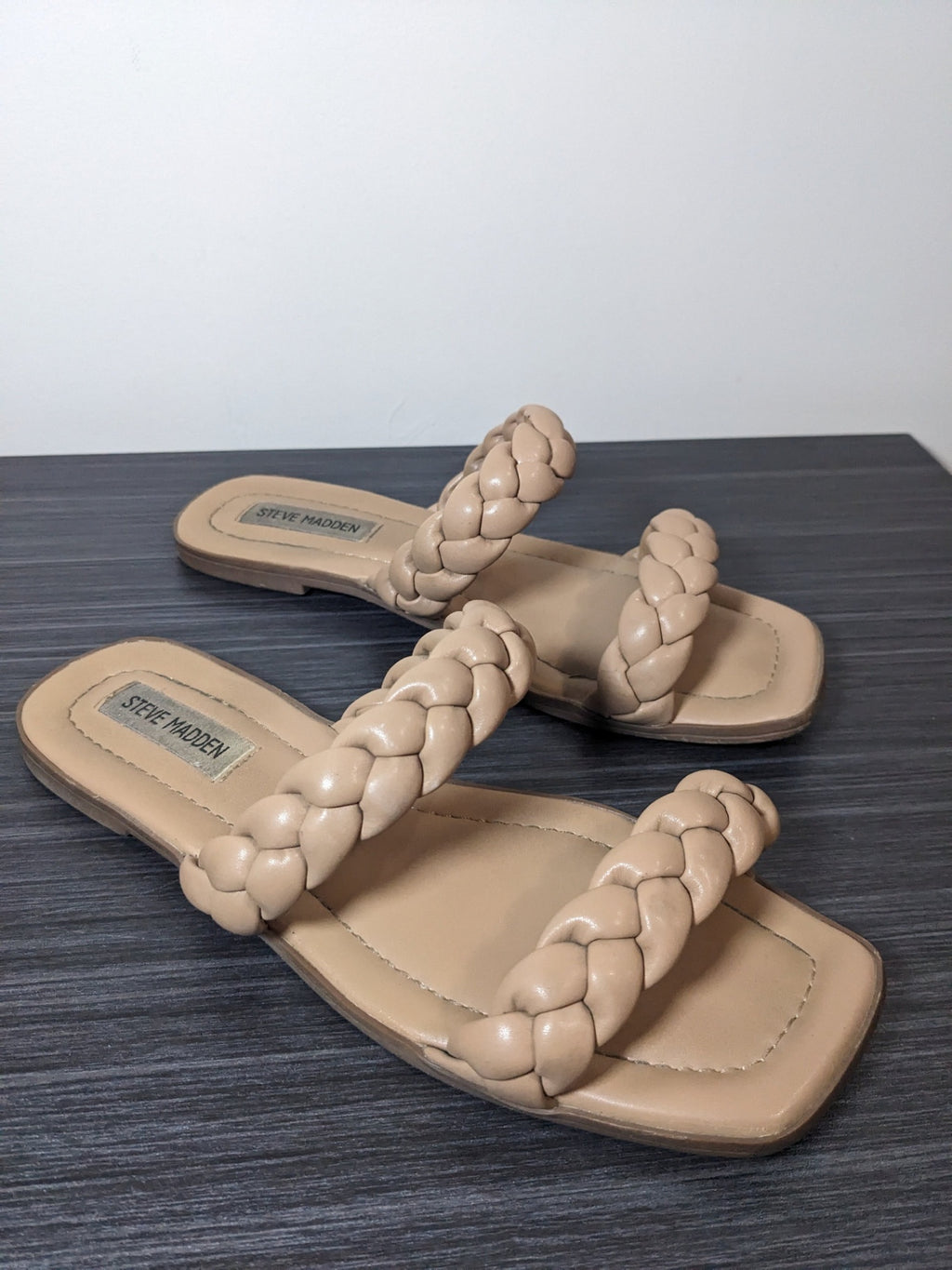 Steve Madden Braided Sandals - sz 8