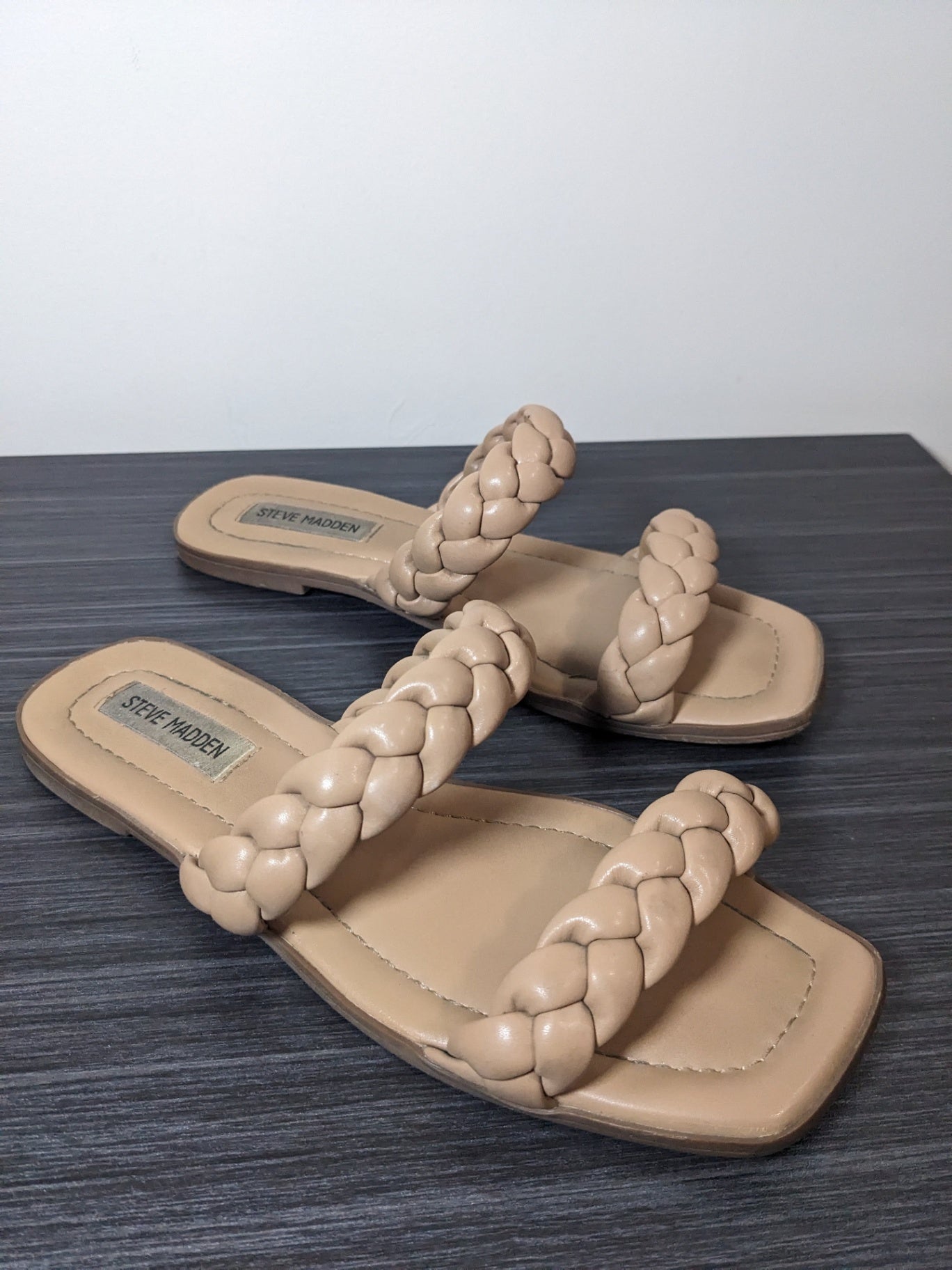 Steve Madden Braided Sandals - sz 8
