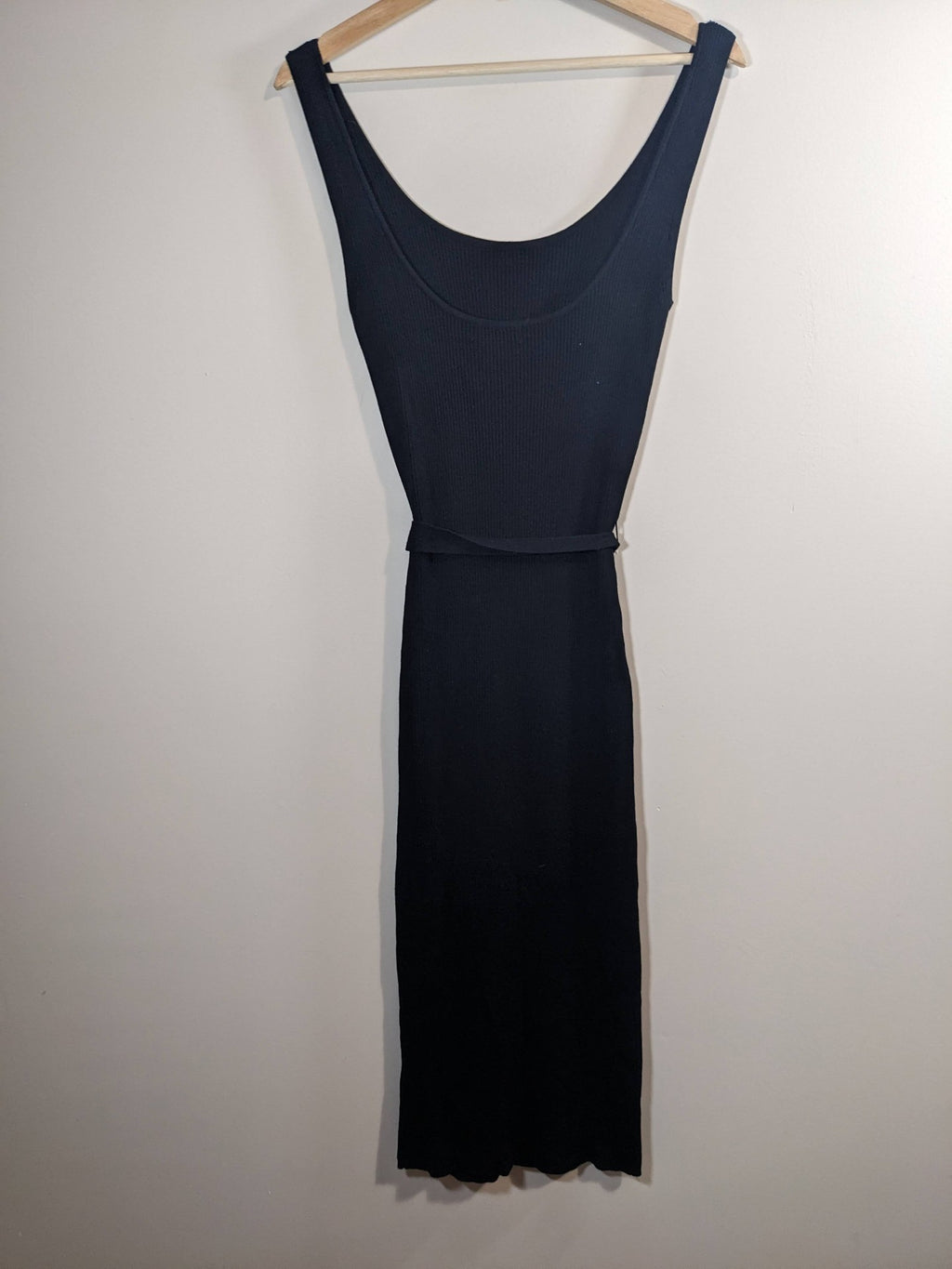 NWT RW&CO Black Knit Dress - M