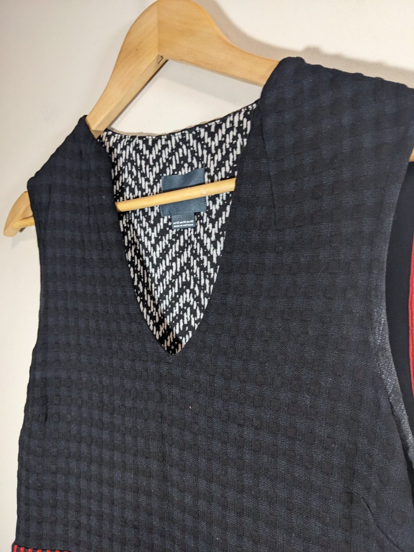 Maeve Black w/ Pattern Skirt Dress - sz 10
