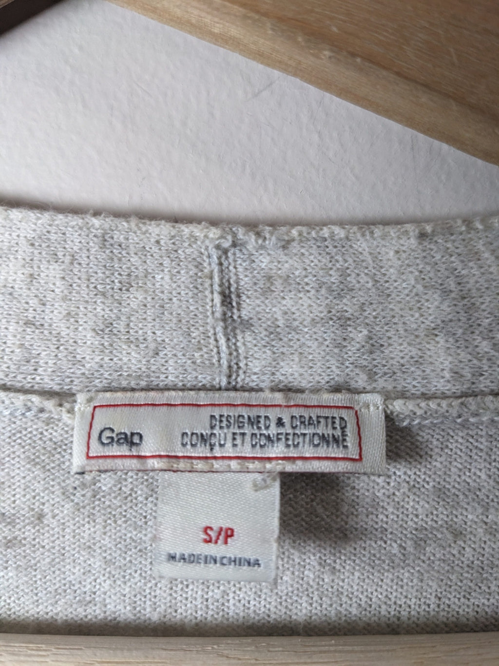 Gap Oatmeal Cardigan - S