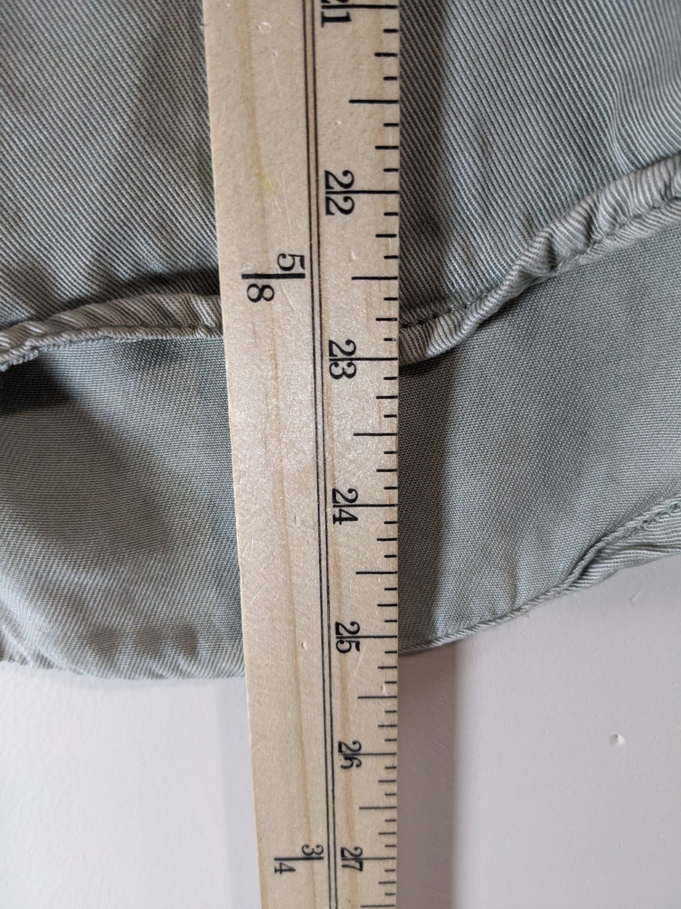 C&C California Olive Denim Blouse - S