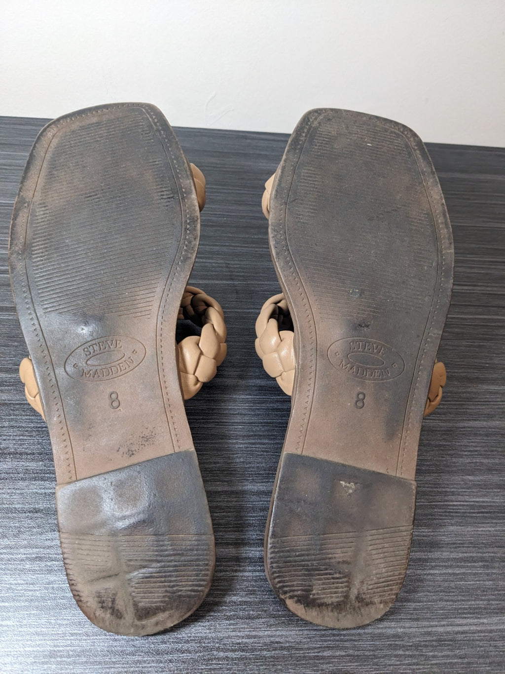 Steve Madden Braided Sandals - sz 8