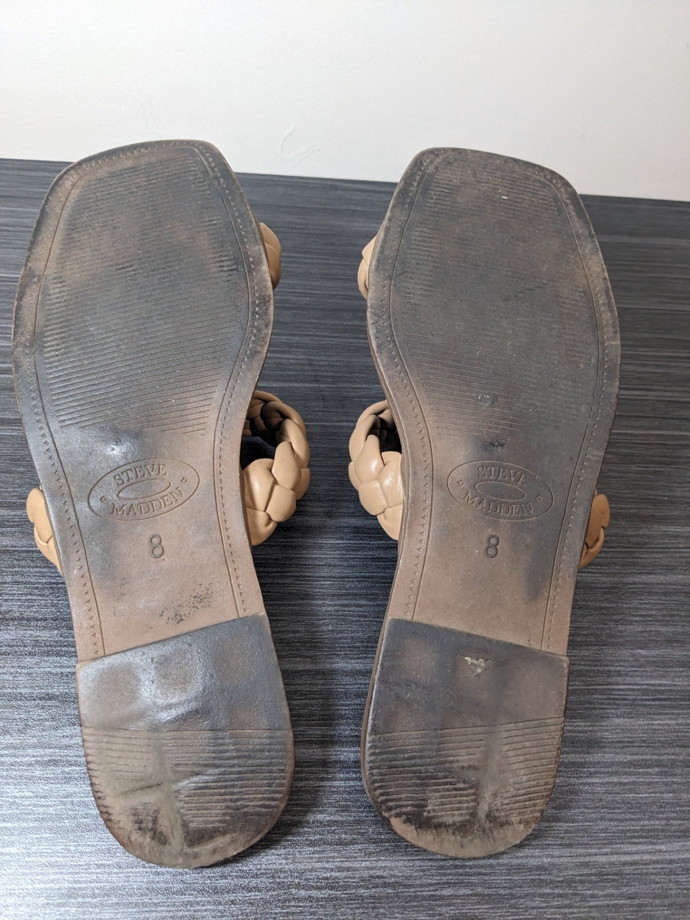 Steve Madden Braided Sandals - sz 8