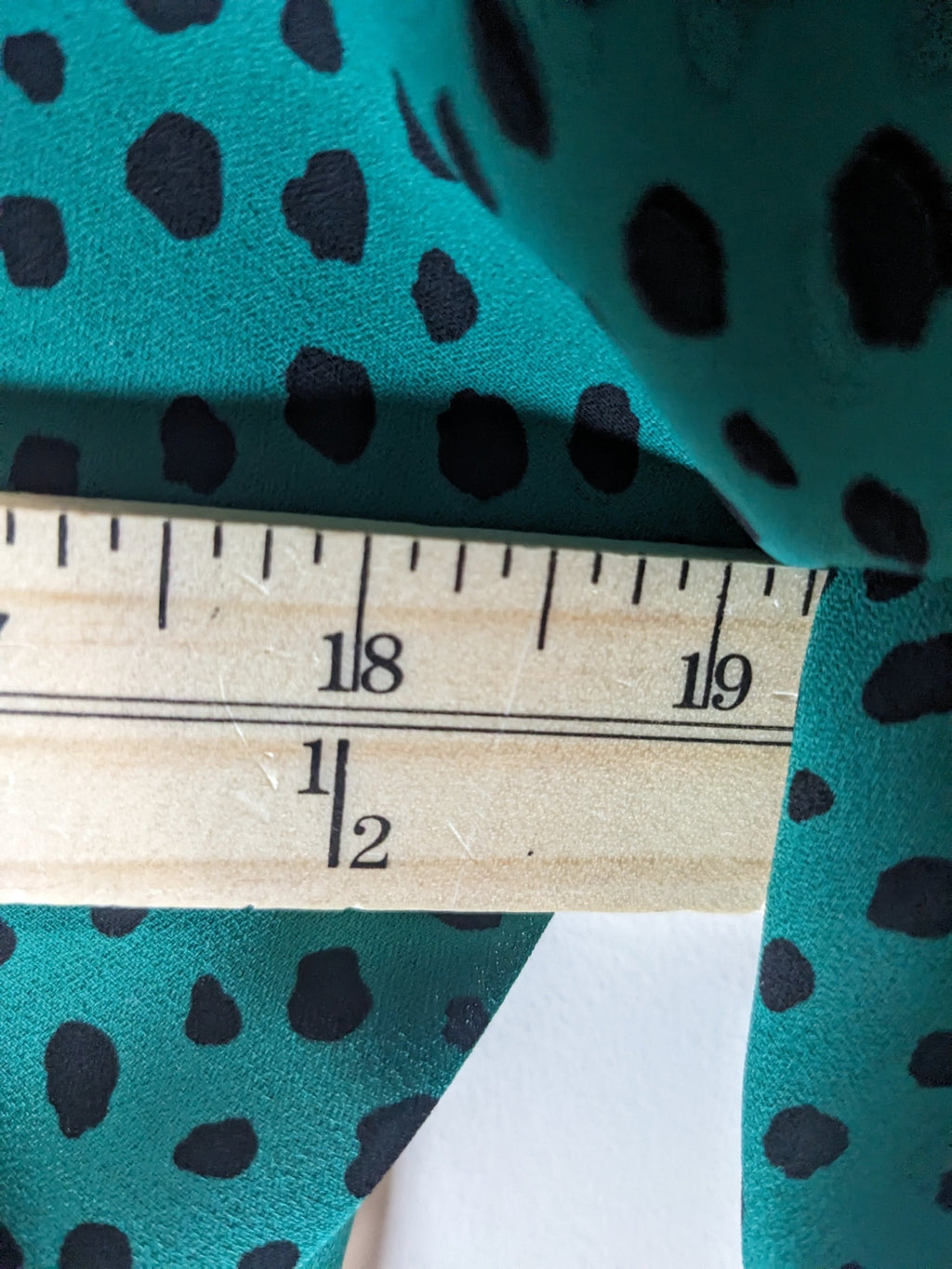 Surge Green/Black Blouse - M