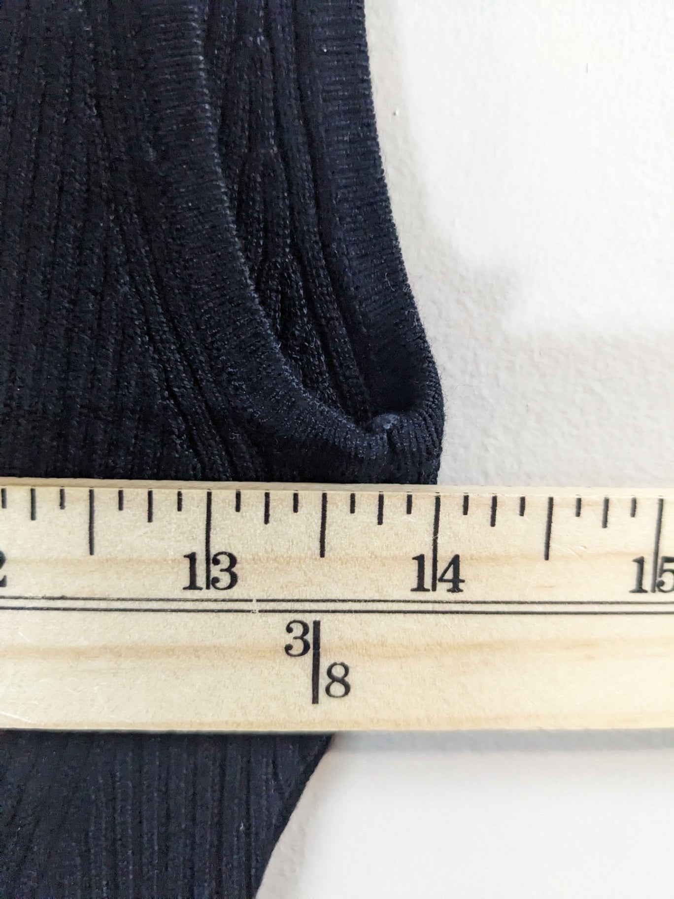 NWT RW&CO Black Knit Dress - M