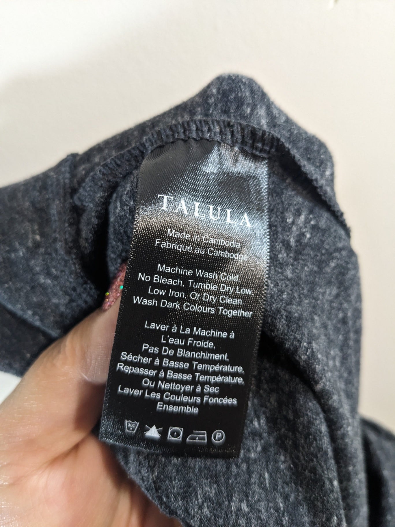 Talula Dark Grey Leggings - M