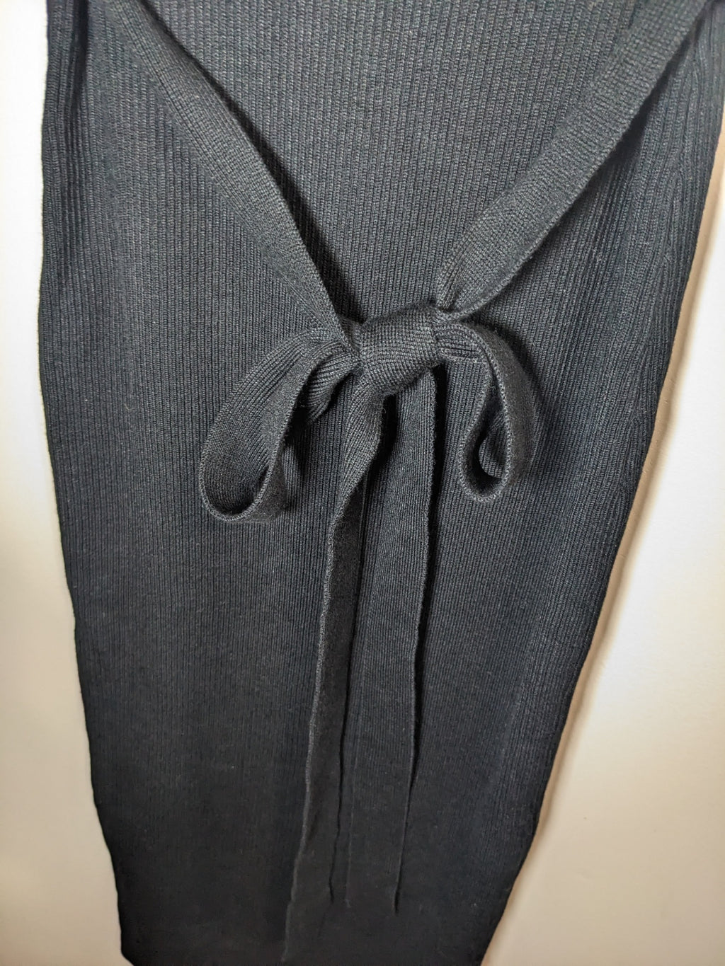 NWT RW&CO Black Knit Dress - M