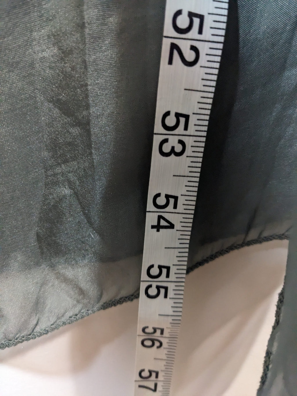 NWT Meo Meli Silk Green Maxi Dress - One Size