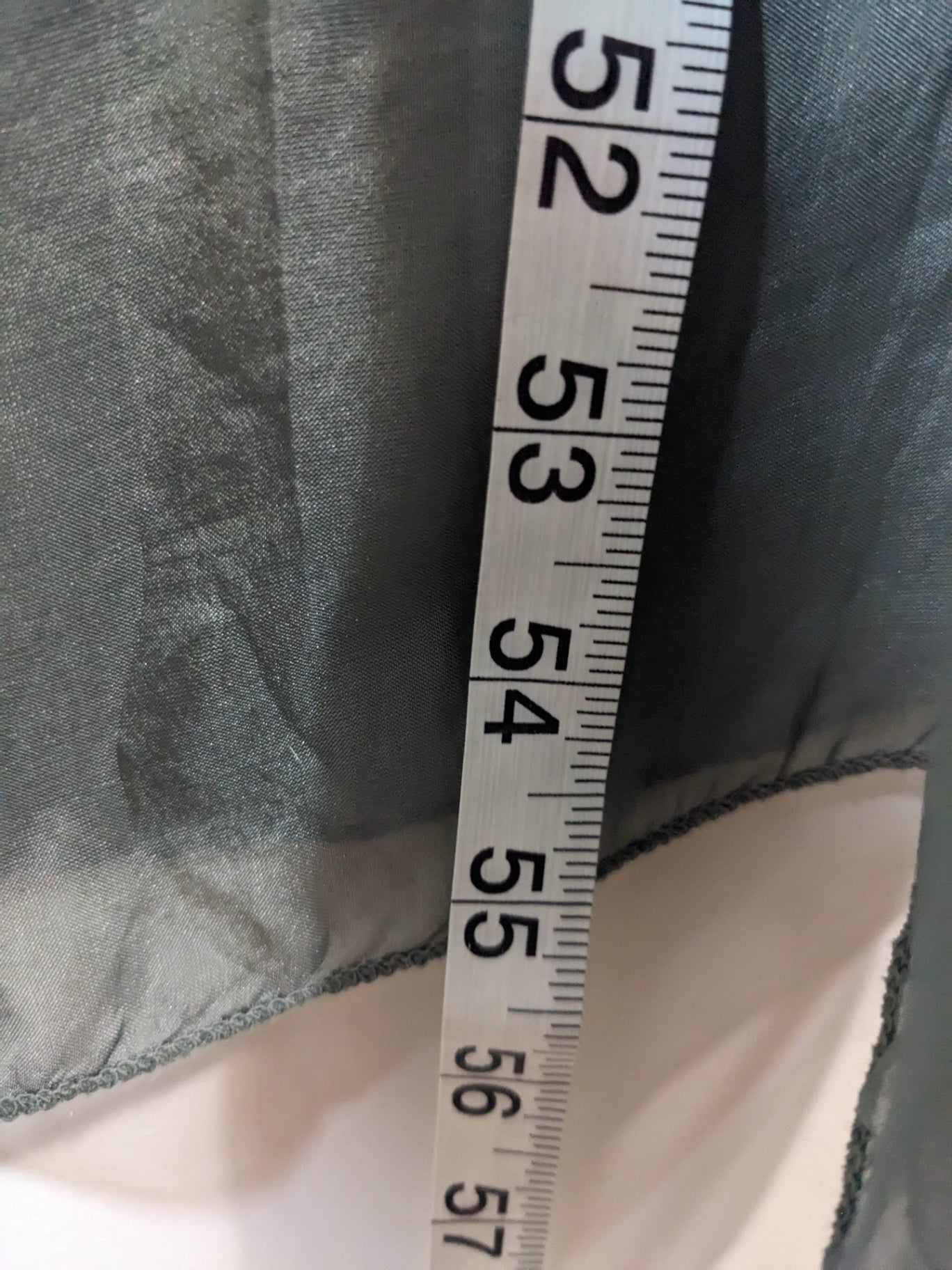 NWT Meo Meli Silk Green Maxi Dress - One Size