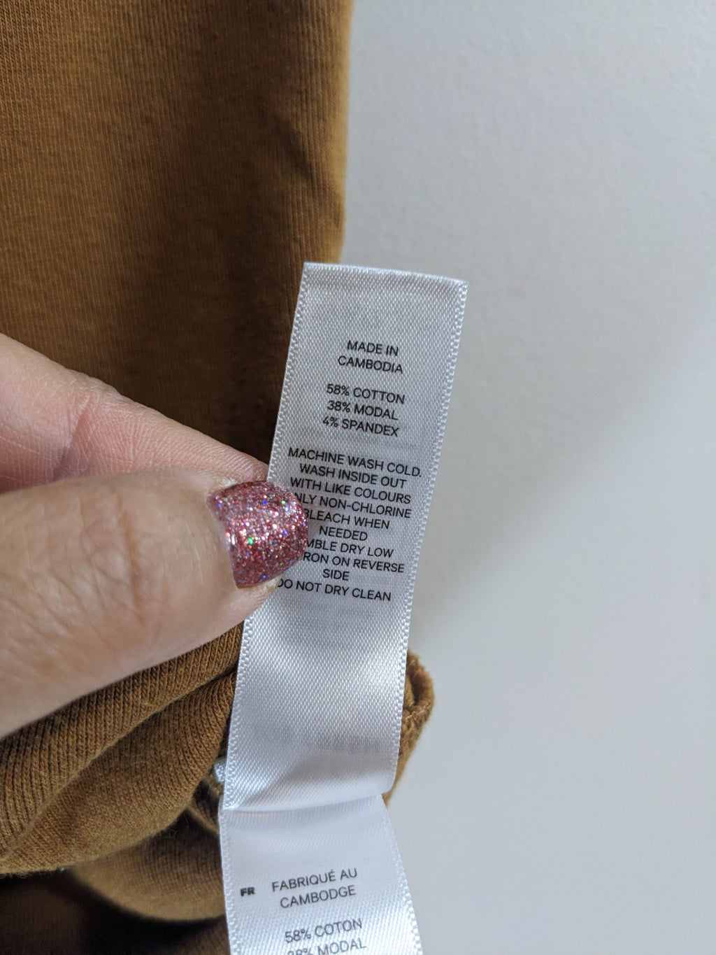 Joe Fresh Brown Sleeveless Shirt - M