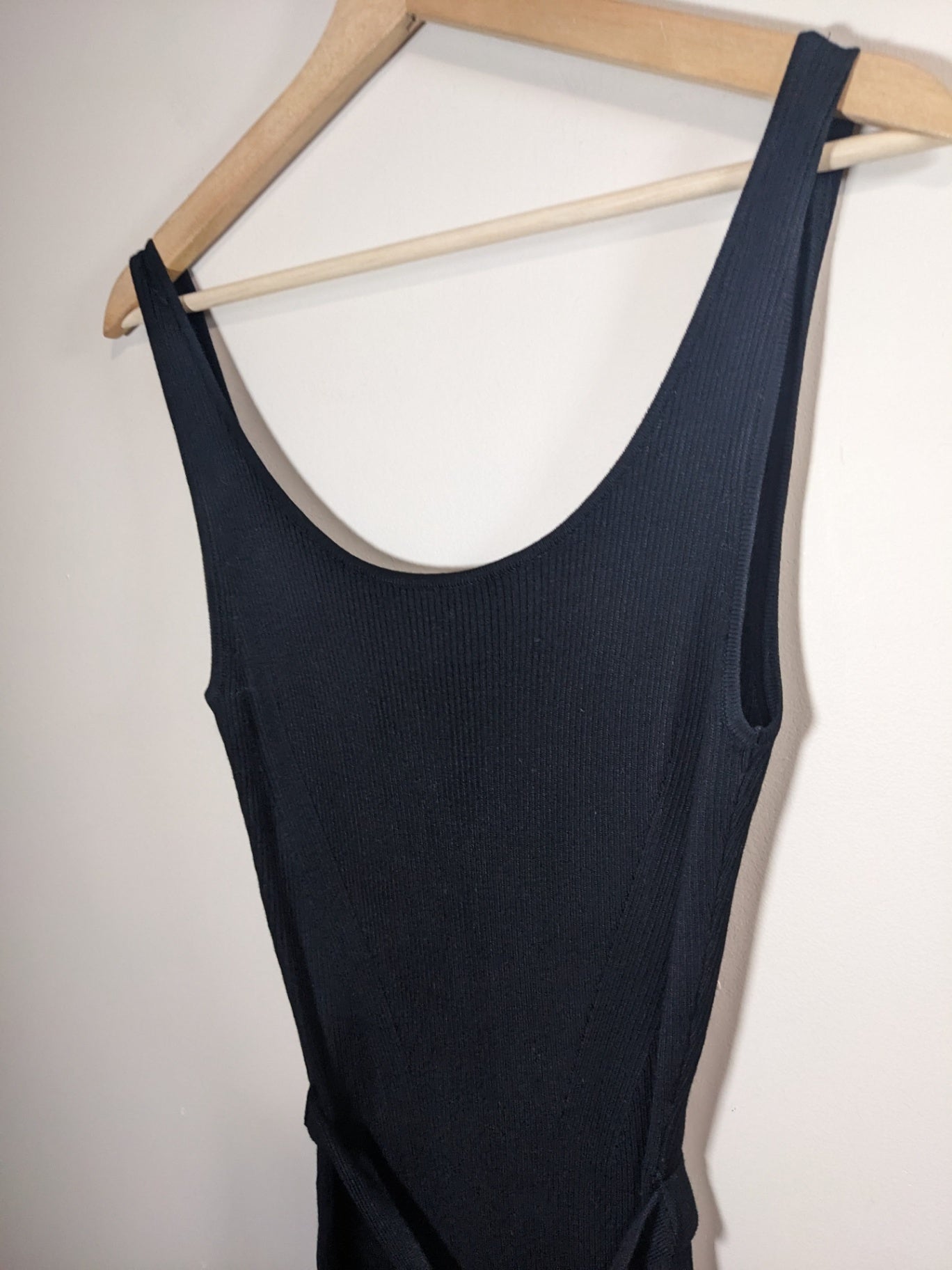 NWT RW&CO Black Knit Dress - M
