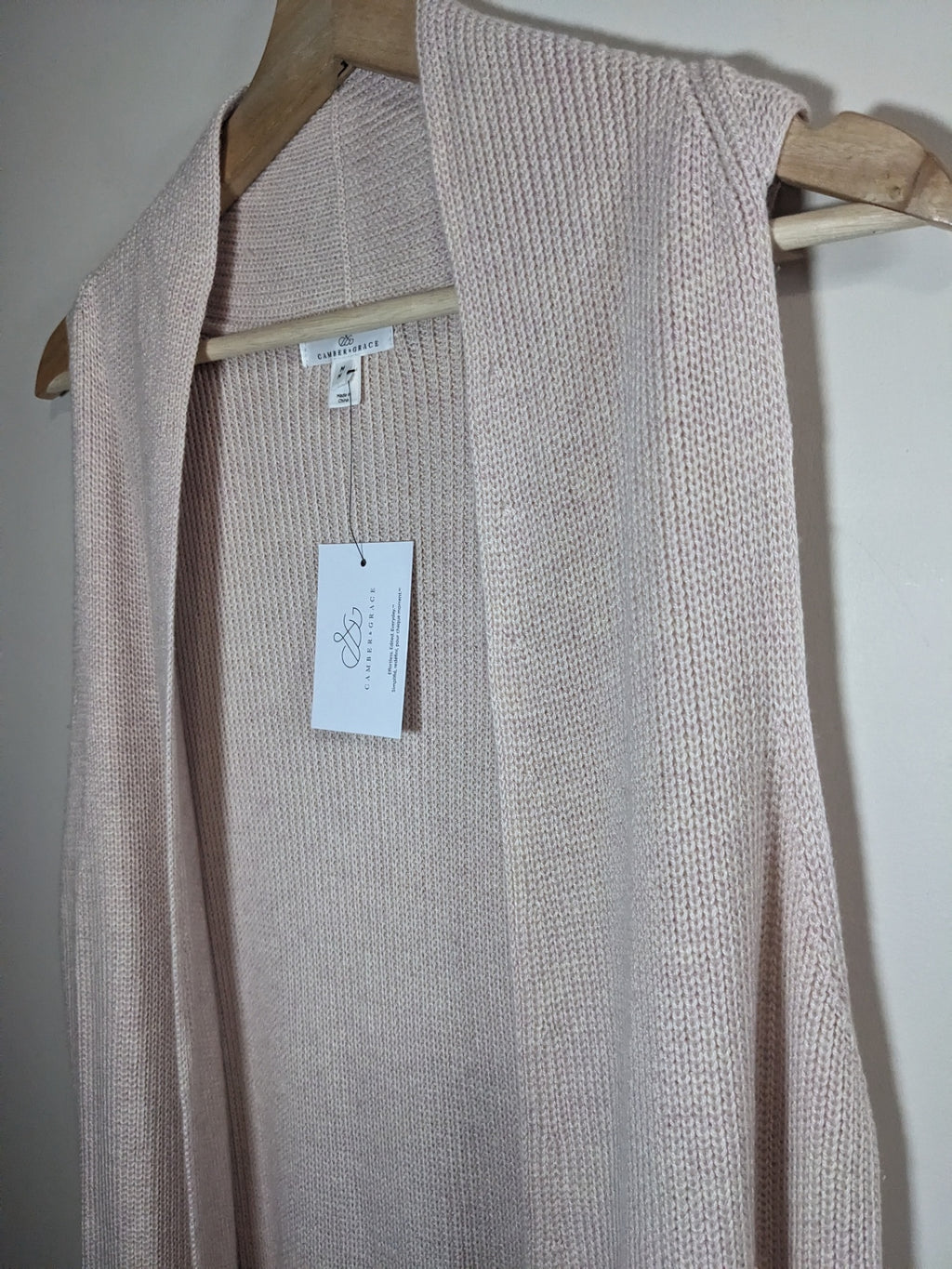 NWT Camber & Grace Pink Vest - M